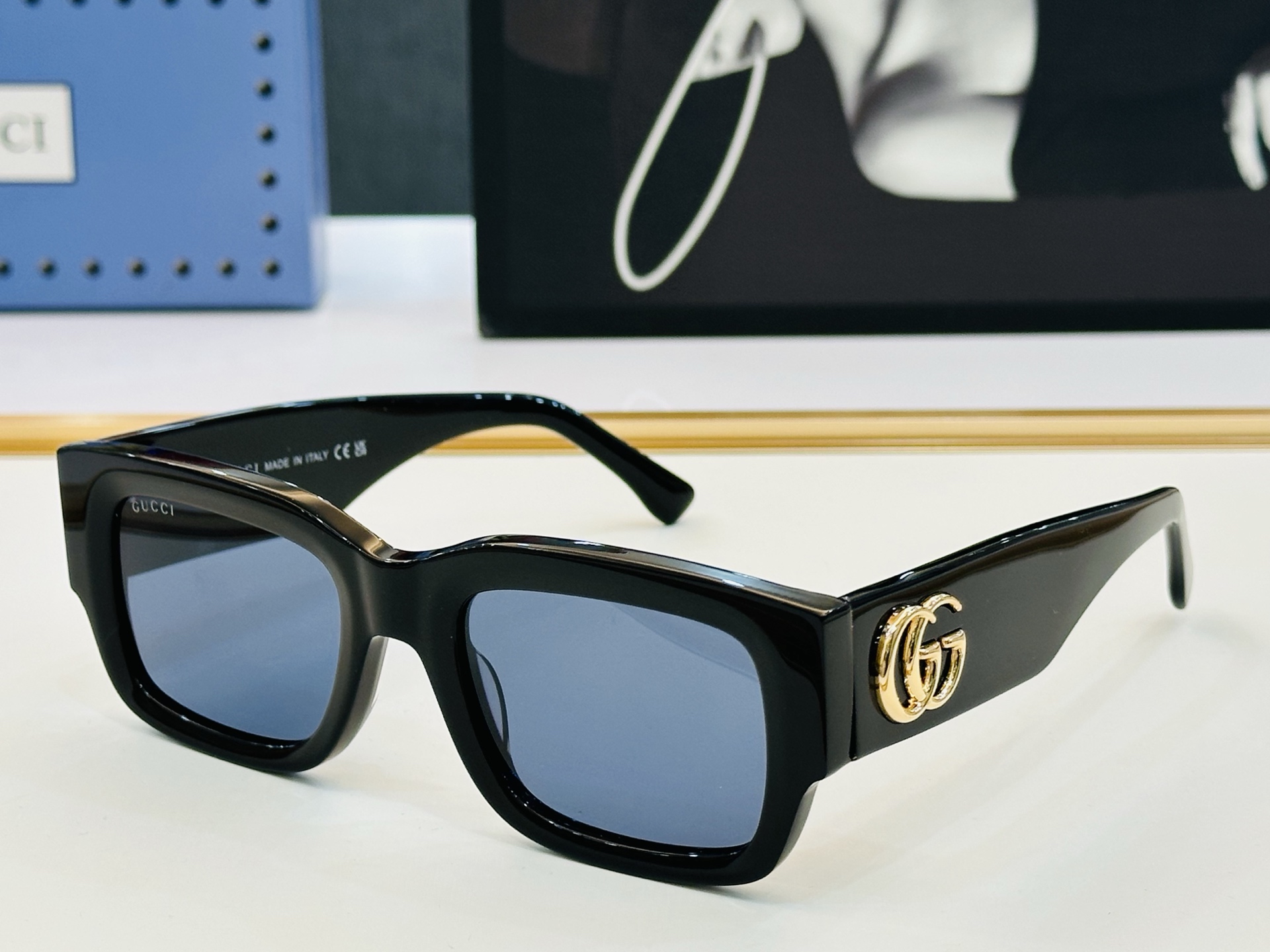 GUCCl*古家 时尚太阳镜 GG1670S Size：52口22-145 🎈超时尚☀☀💝🙏 L镜腿 完