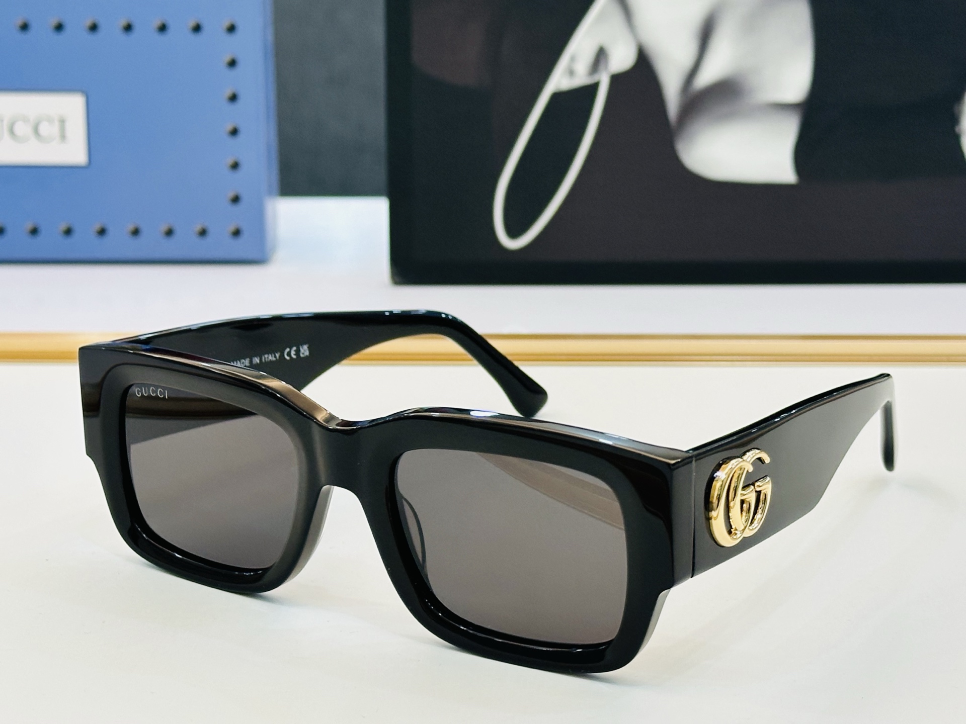 GUCCl*古家 时尚太阳镜 GG1670S Size：52口22-145 🎈超时尚☀☀💝🙏 L镜腿 完