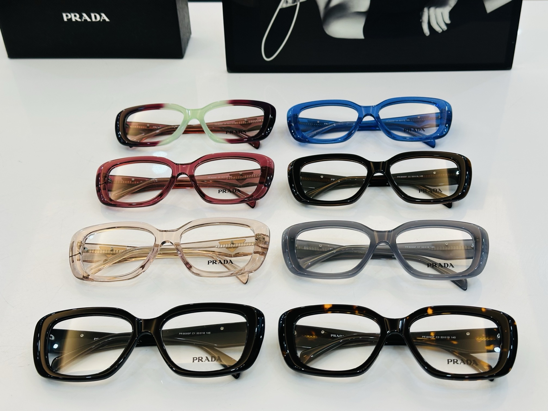 🔺PRAD*🔻普家 PR B09SF Size：53口19-145 眼镜系列堪称精湛制作  最新推出火爆