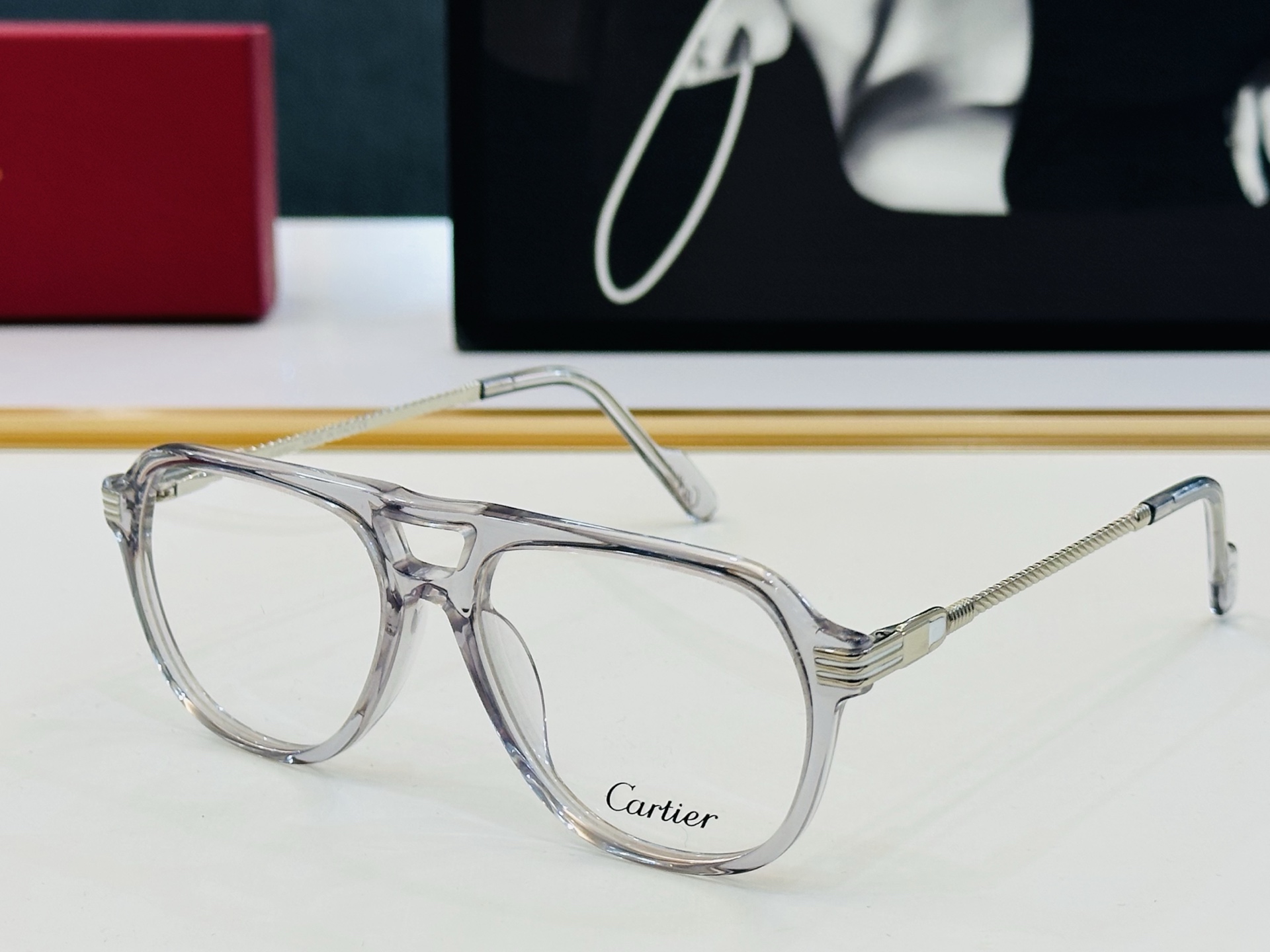 Cartier-卡家 ✨CT0471S Size：54口16-145 不挑脸型 简约大气 时尚休闲 👌👃