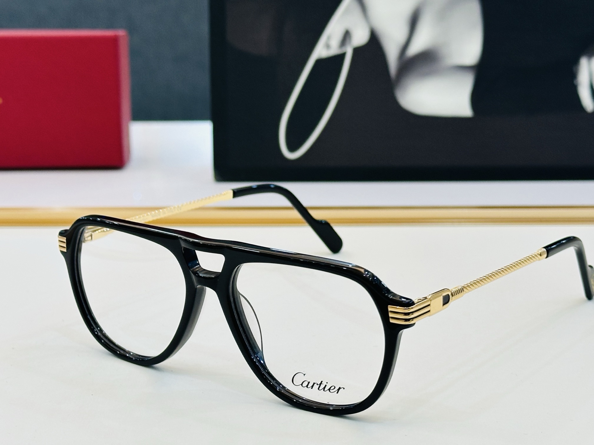 Cartier-卡家 ✨CT0471S Size：54口16-145 不挑脸型 简约大气 时尚休闲 👌👃