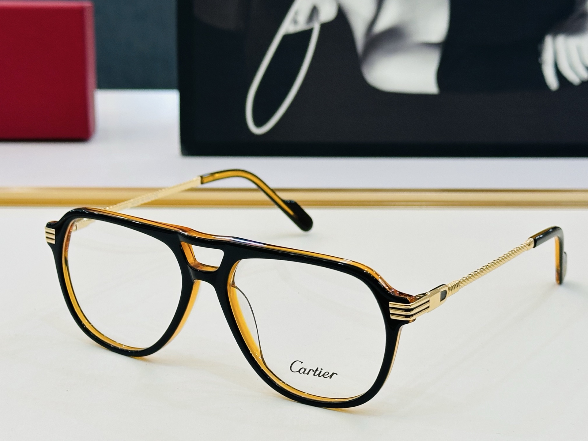 Cartier-卡家 ✨CT0471S Size：54口16-145 不挑脸型 简约大气 时尚休闲 👌👃