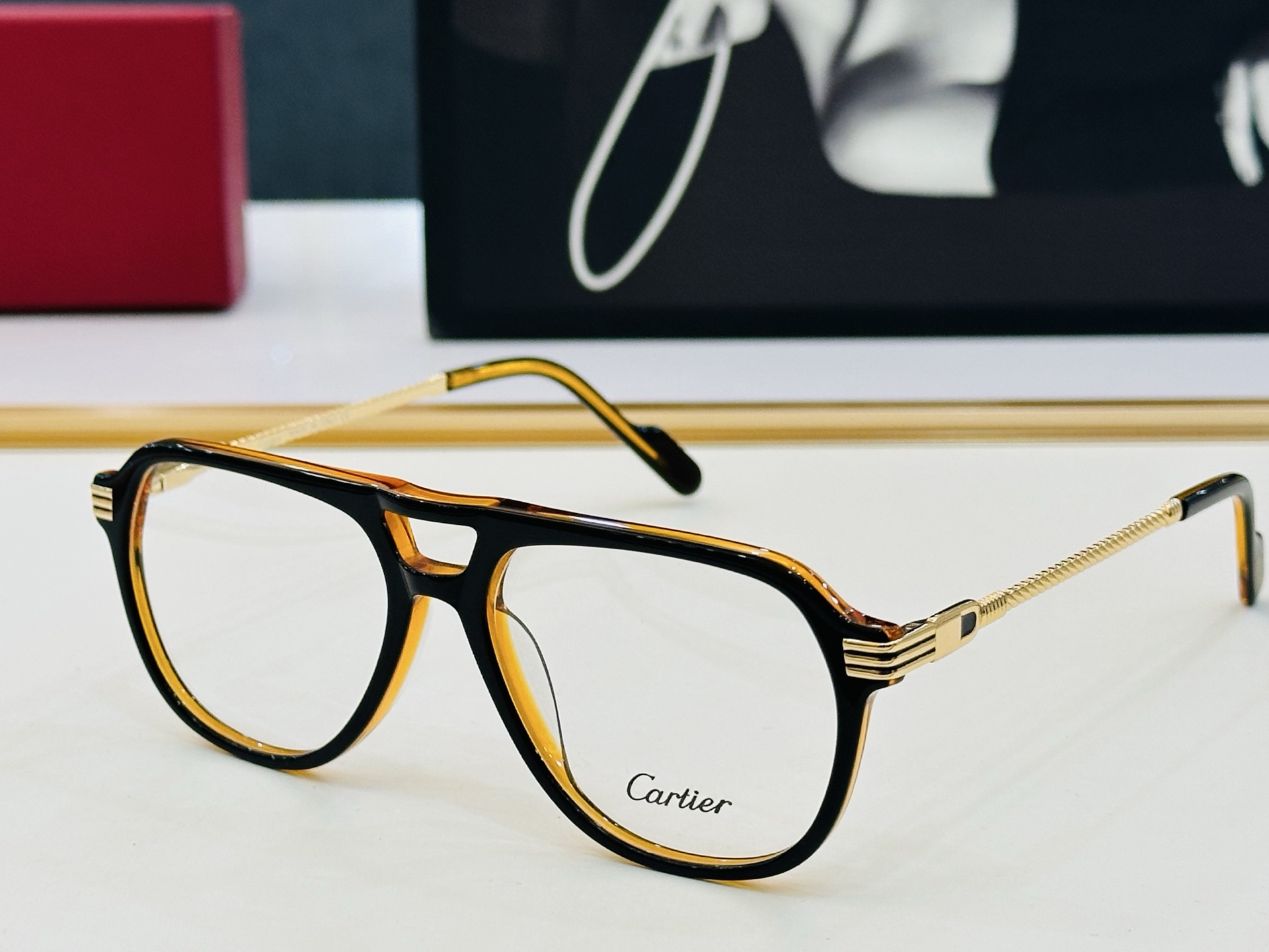 Cartier-卡家 ✨CT0471S Size：54口16-145 不挑脸型 简约大气 时尚休闲 👌👃