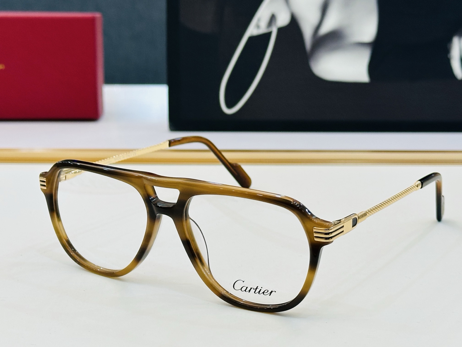 Cartier-卡家 ✨CT0471S Size：54口16-145 不挑脸型 简约大气 时尚休闲 👌👃
