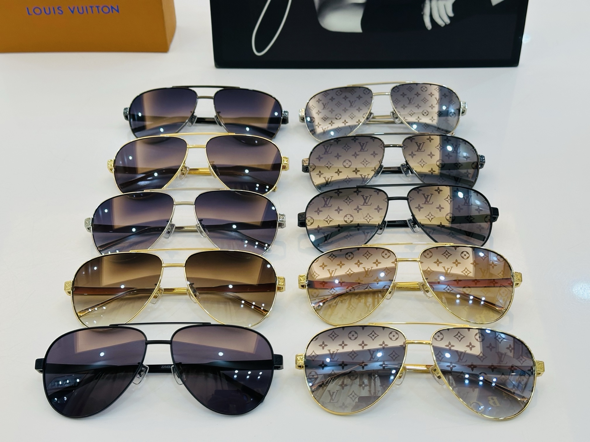 🆕🔺LOUIS VUITTO*🔻路易家 Z2543U 金属框架 方形款男款墨镜 size 59口15-1