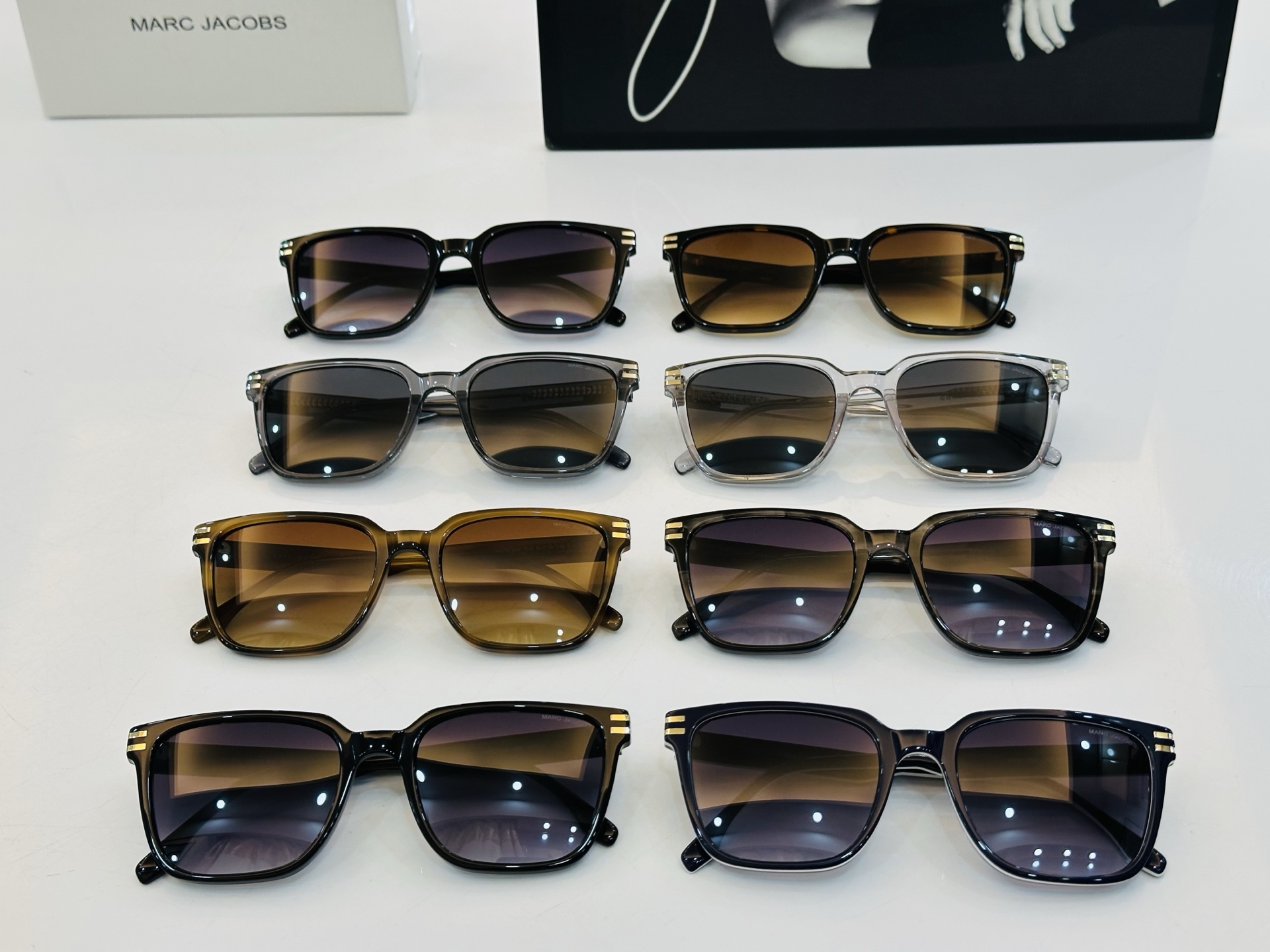 Marc jacobs 马杰家 MARC754  Size：54口20-145 采用今年流行的板材 L完