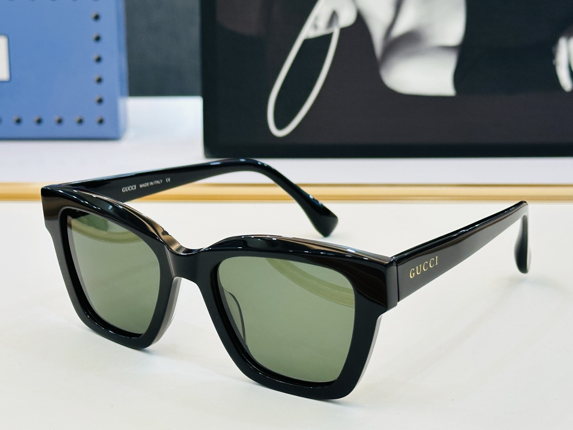 🆕 👏👏GUCC*👍古家GG6001 Size：51口20-148  搭配镜框🔝J❤太阳镜 
