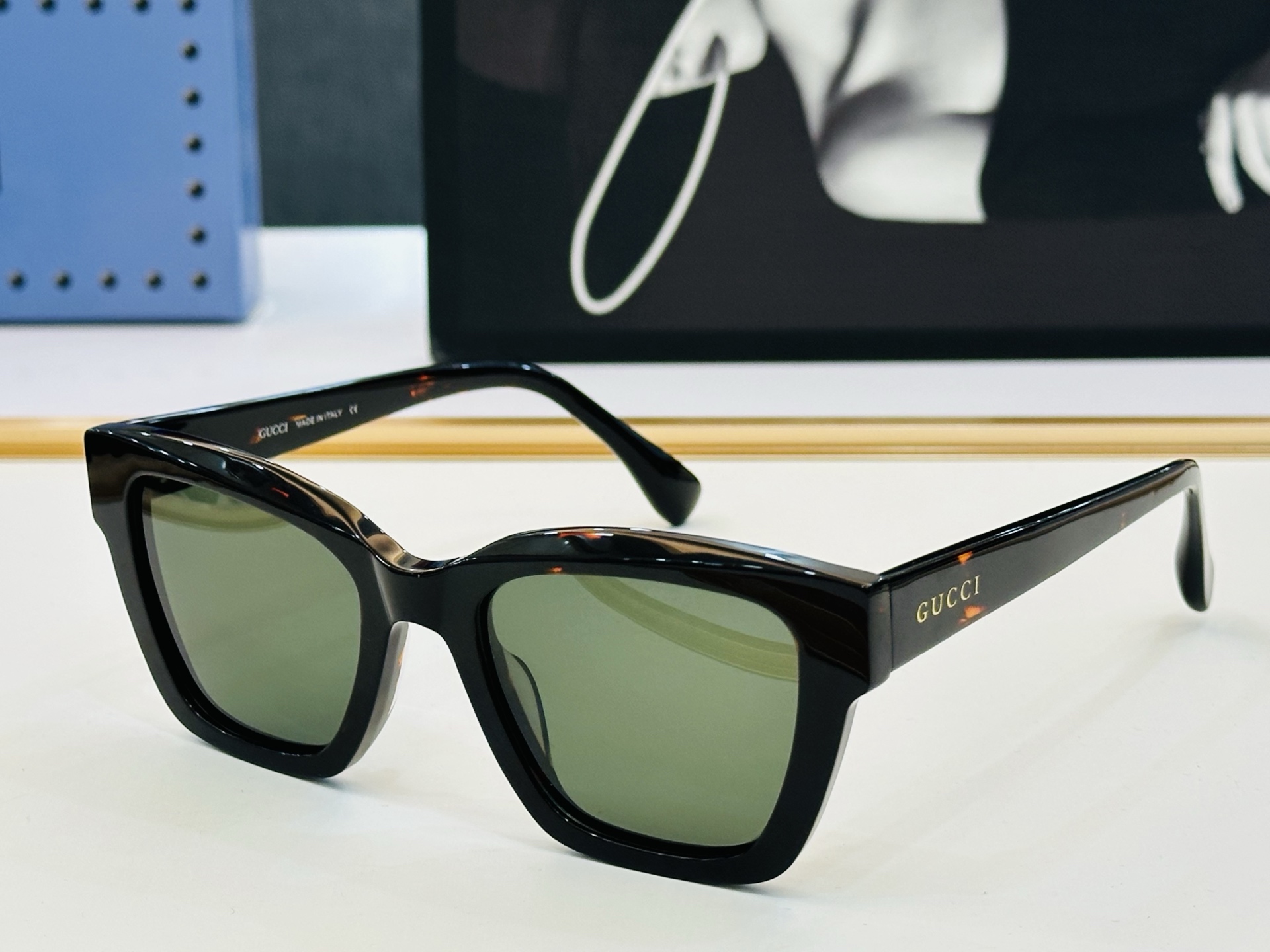 🆕 👏👏GUCC*👍古家GG6001 Size：51口20-148  搭配镜框🔝J❤太阳镜 