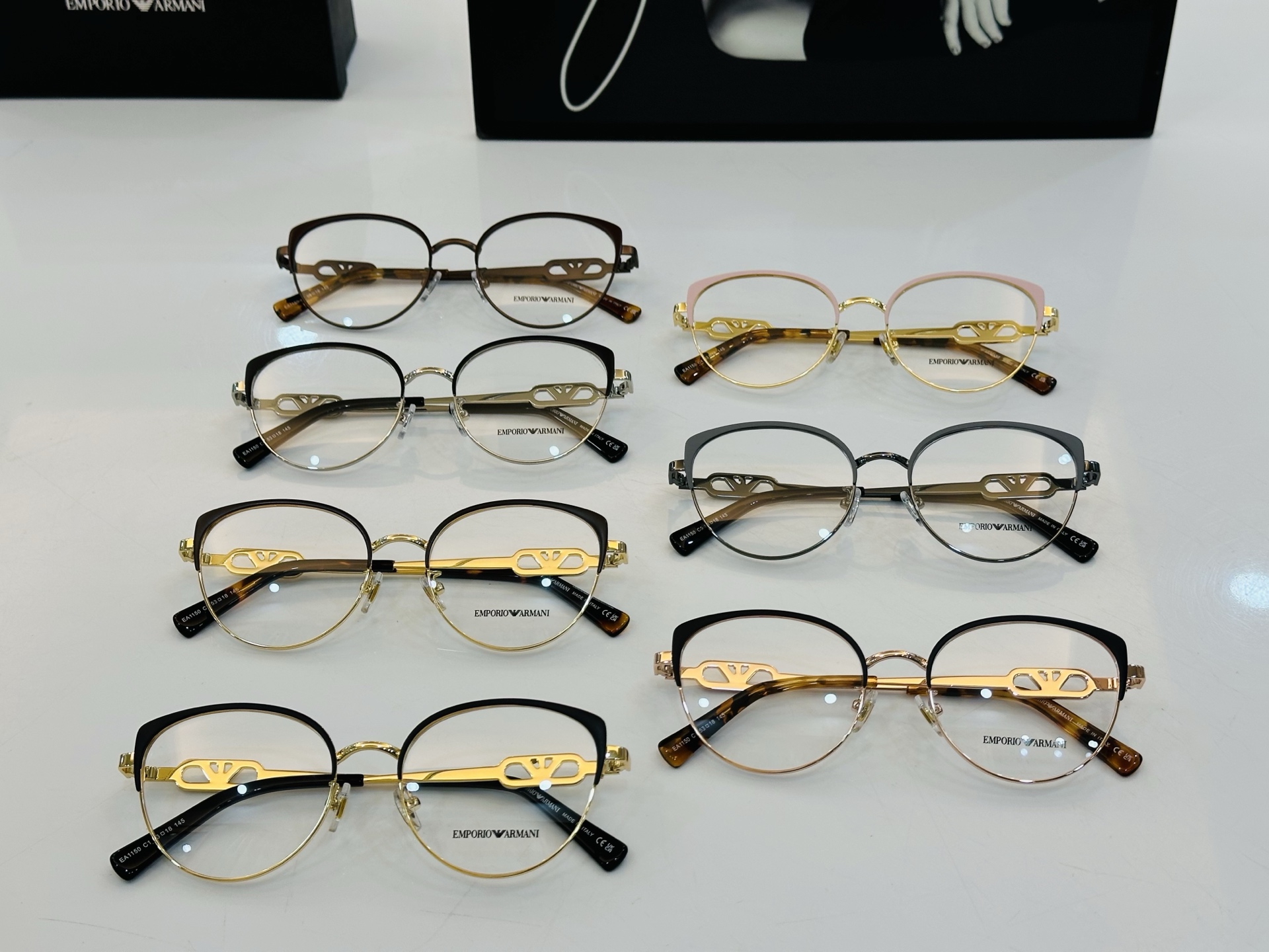 新款 EMPORIO ARMAN* 阿马家 EA1150 Size：53口18-145 时尚超轻 👍👍完