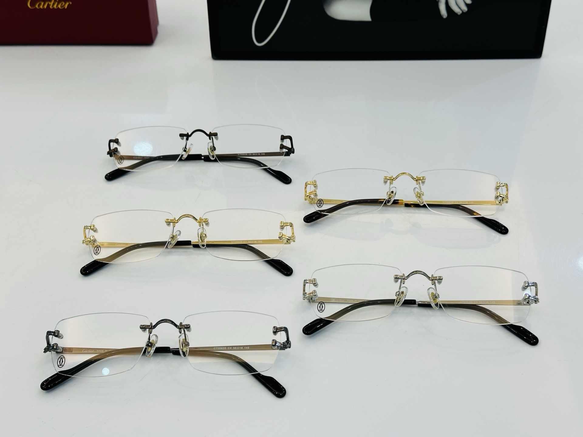 Cartie* 卡家 太阳镜 CT0563S Size：56口18-145 电镀工艺精湛气质十足！Z男女