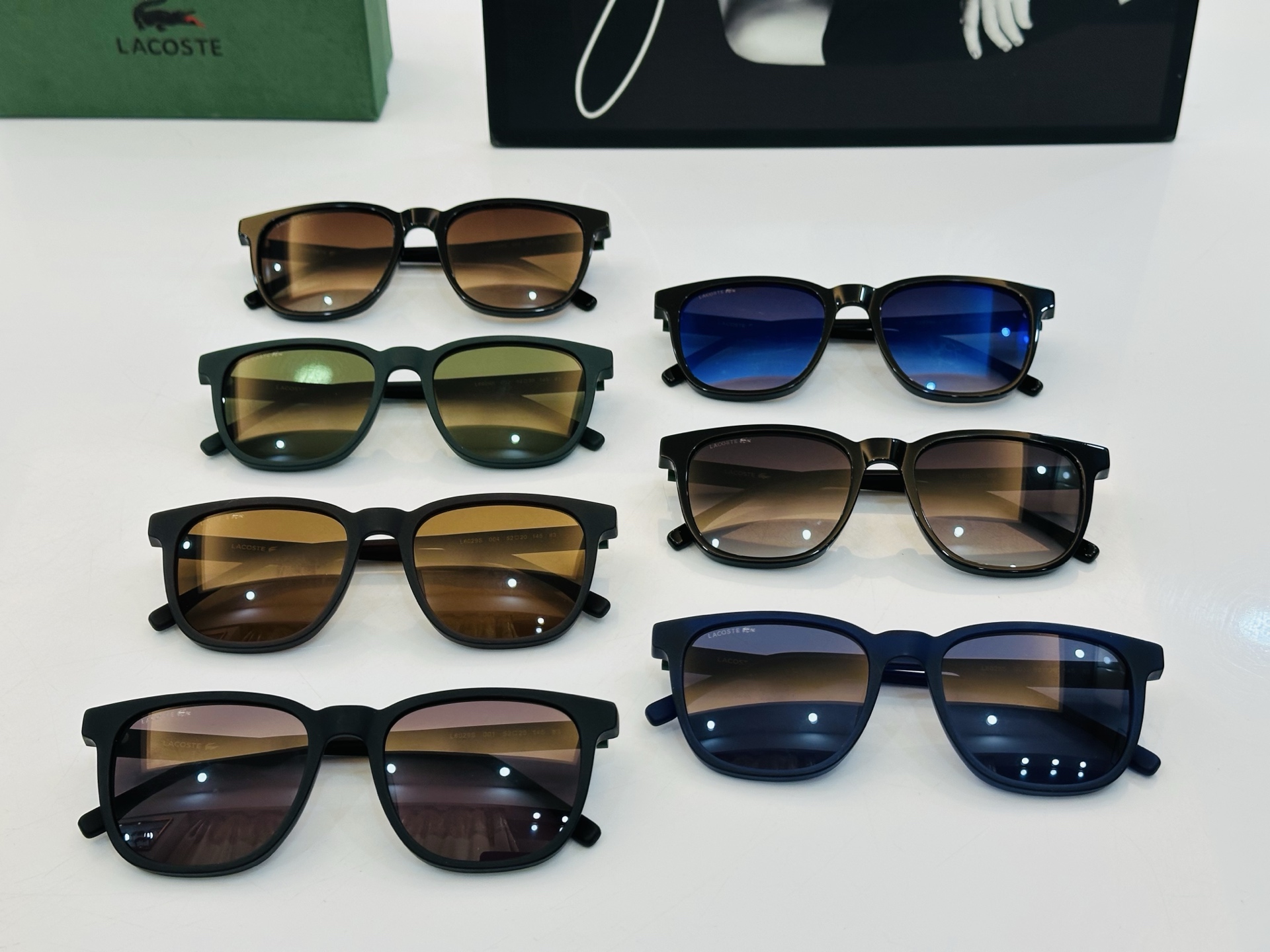 🆕 鳄鱼 LACOSTE 最新款L6029S Size：52口20-145 💫💫时尚舒适  💍C超轻 太