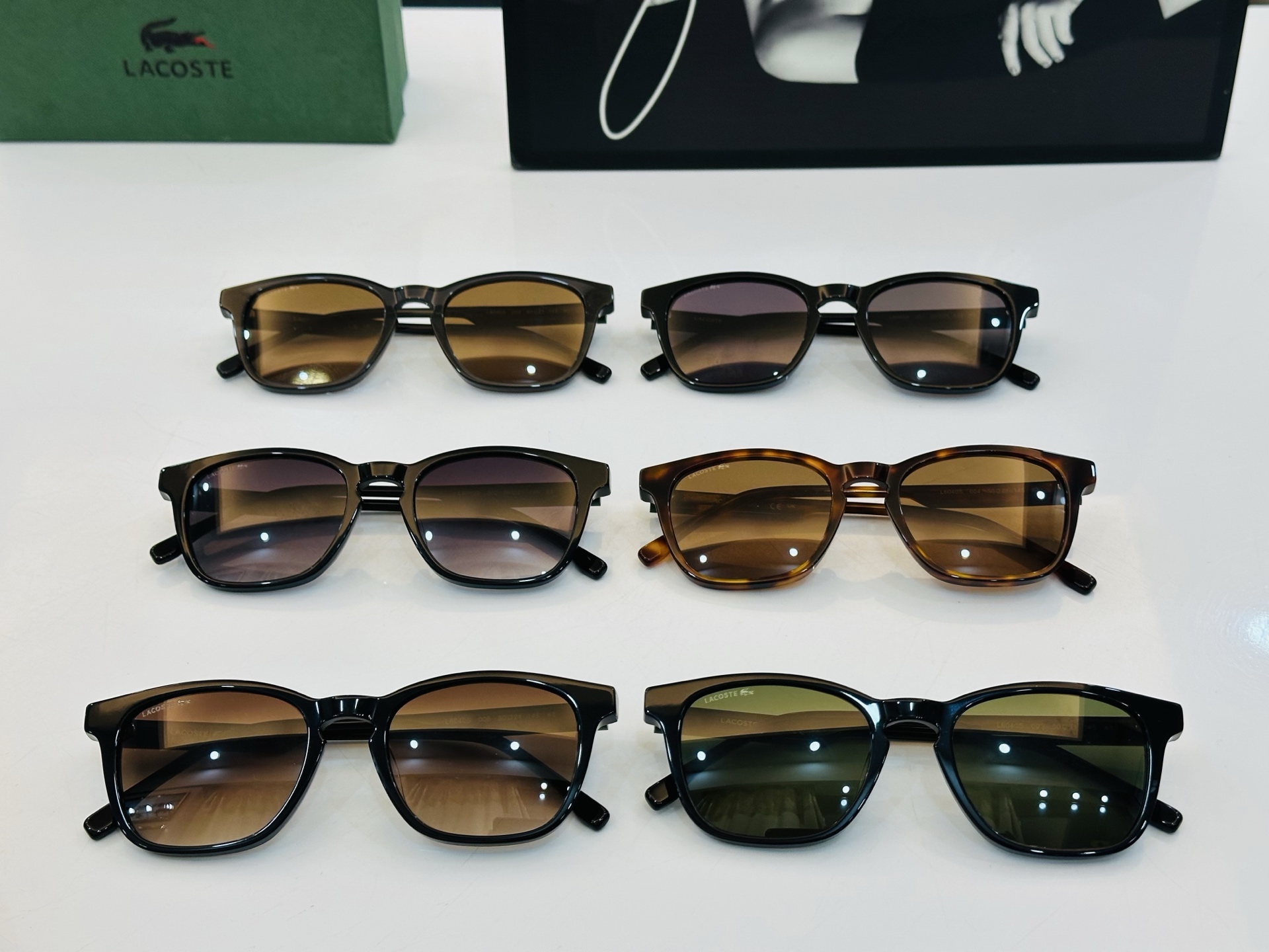 🆕 鳄鱼 LACOSTE 最新款L6040S Size：50口21-145 💫💫时尚舒适  💍C超轻 太