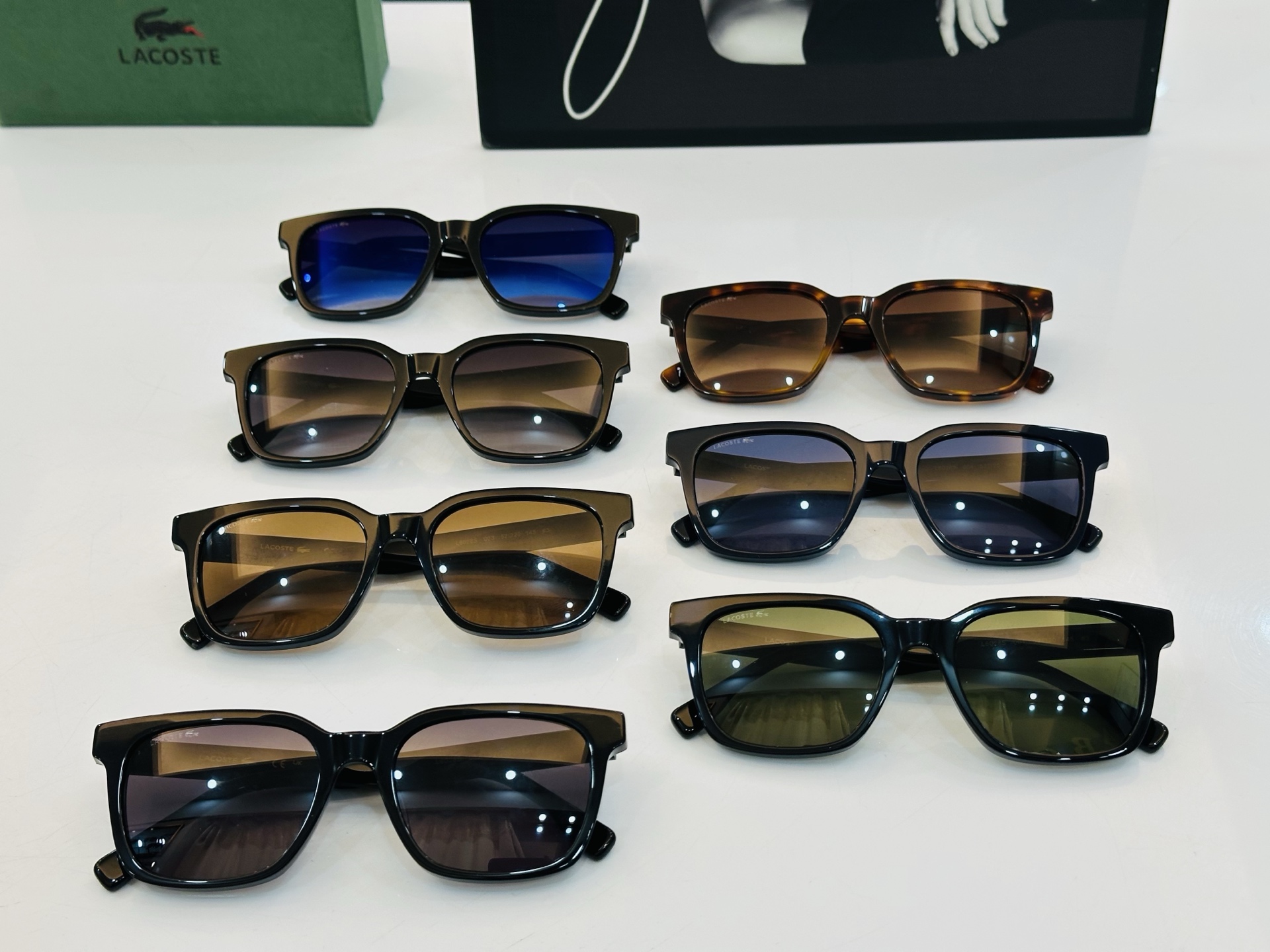 🆕 鳄鱼 LACOSTE 最新款L6028S Size：52口20-145 💫💫时尚舒适  💍C超轻 太