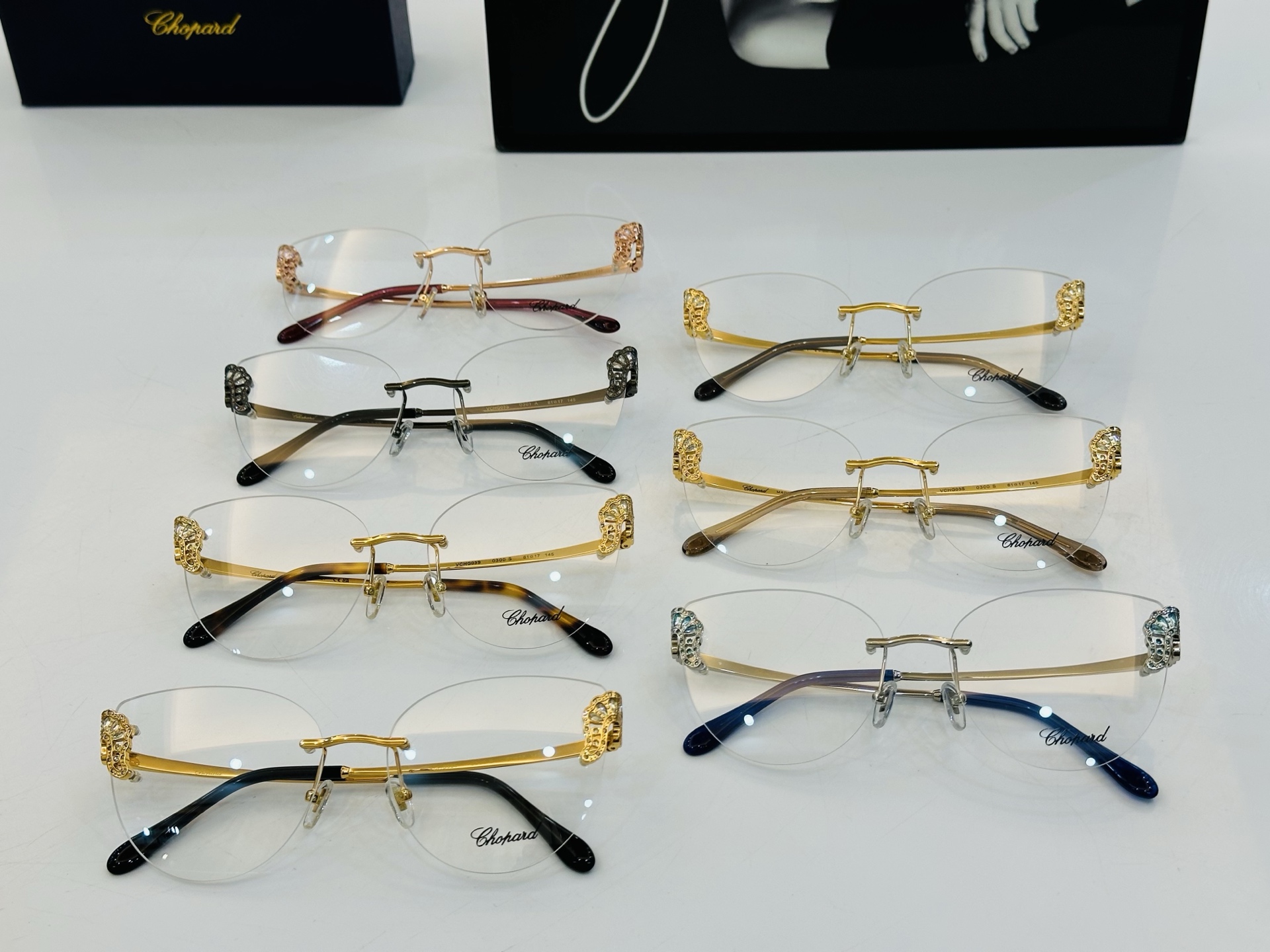 原版 ChoPard肖邦 MODEL VCHG03S Size：61口17-145 以现代时尚的设计风格
