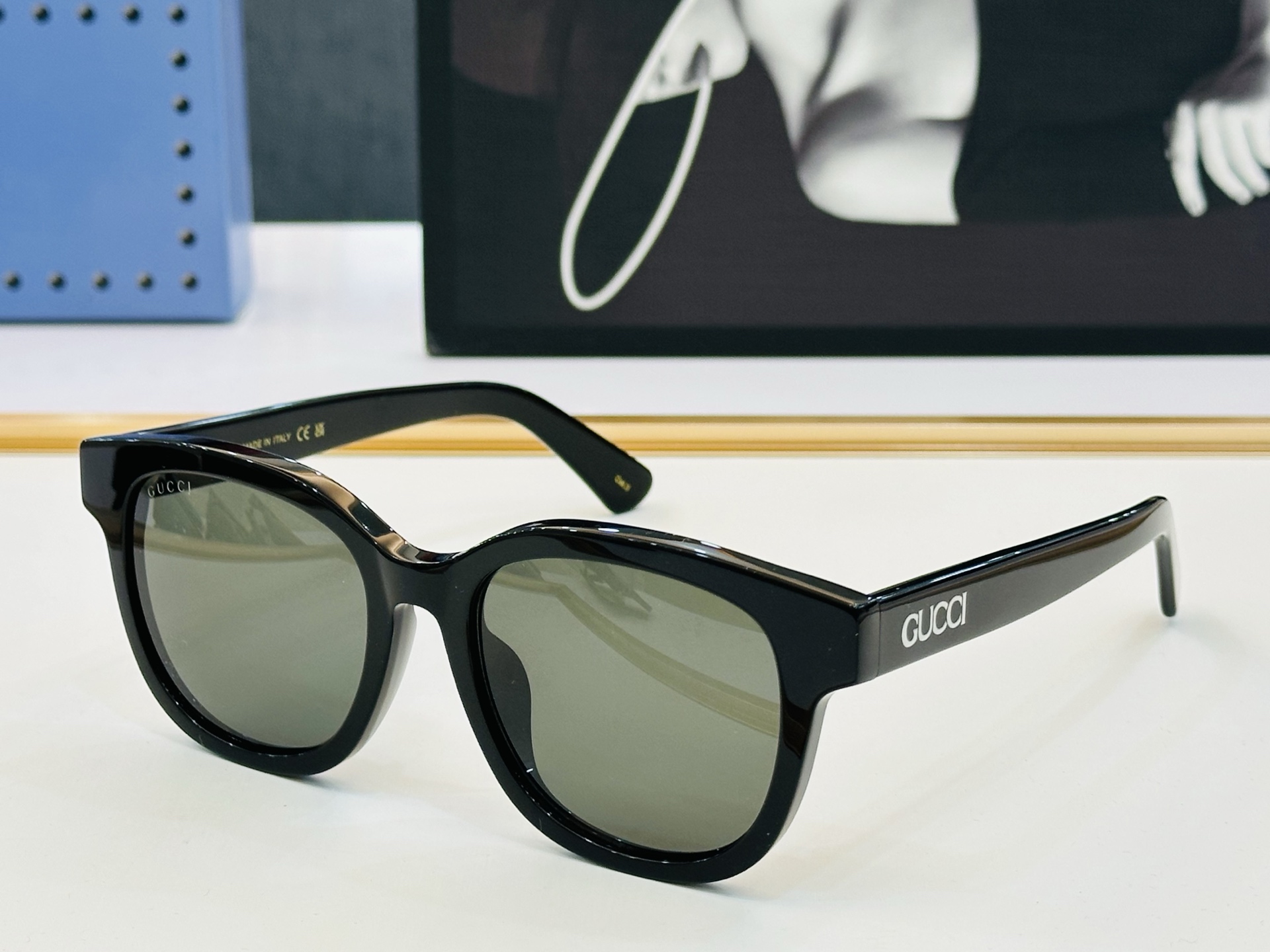 GUCC* 古家 GG1797SK 🐝🐝系列 Size：55口19-145 🍁🍁E超绝品质 。 