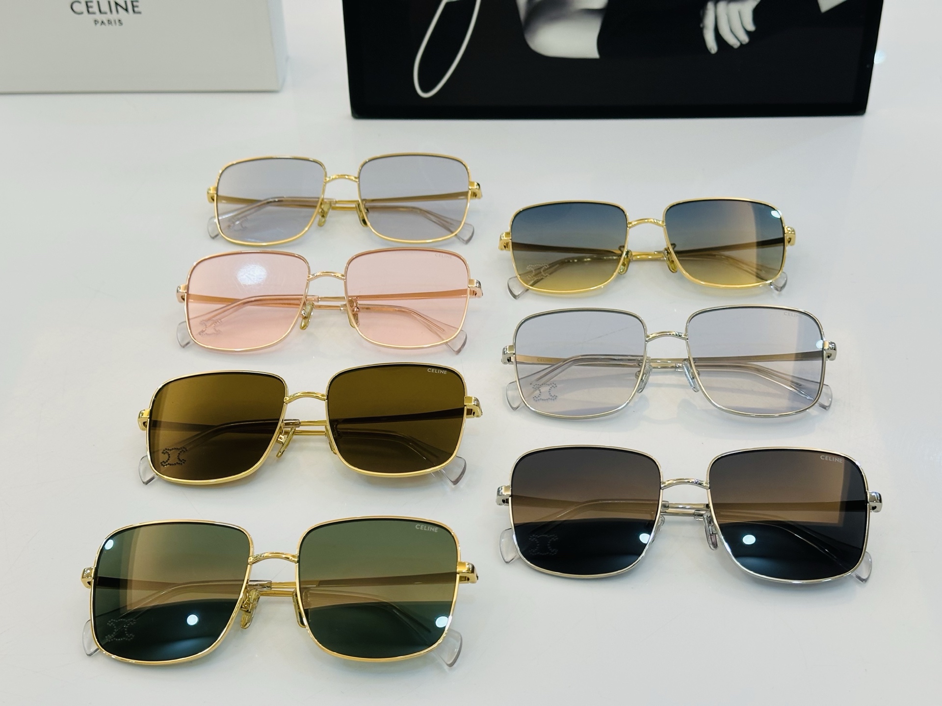 【CELINE】赛琳 CL42112U Size：58口17-147    一直热销的款式 欧美风 光泽