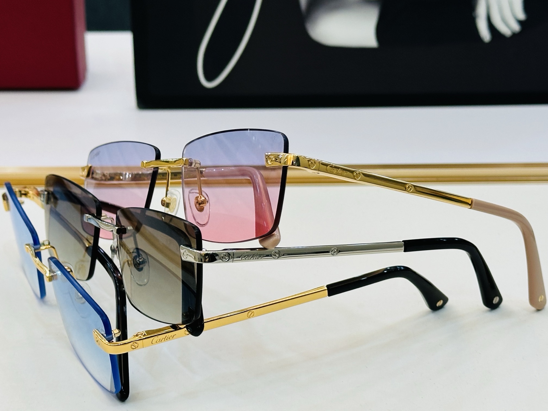 新款 Cartier 卡家 MODEL CT0167O Size：60口18-143 高品质 品牌标志性