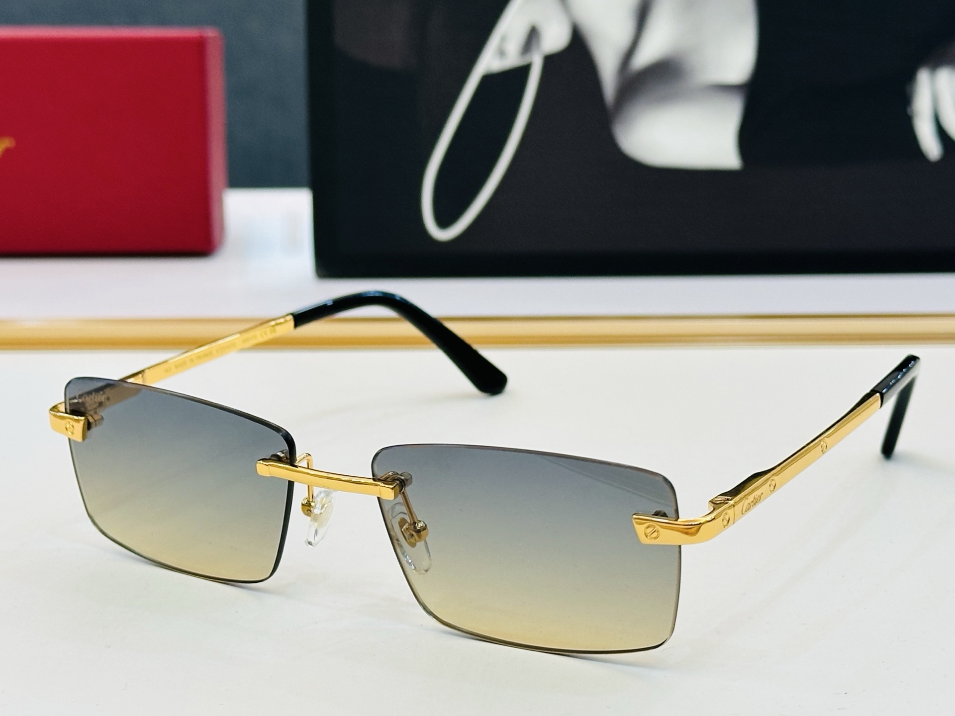 新款 Cartier 卡家 MODEL CT0167O Size：60口18-143 高品质 品牌标志性