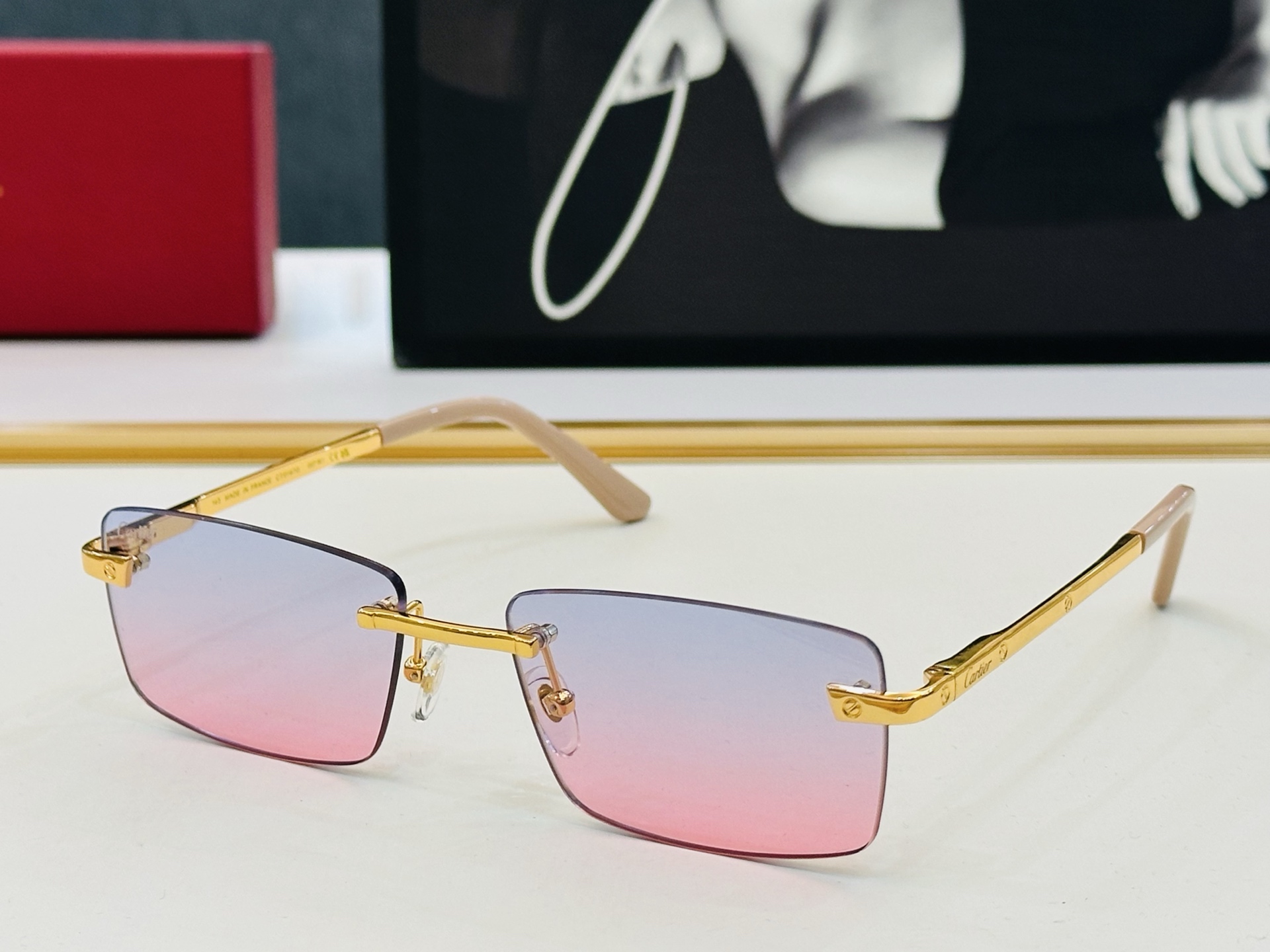 新款 Cartier 卡家 MODEL CT0167O Size：60口18-143 高品质 品牌标志性