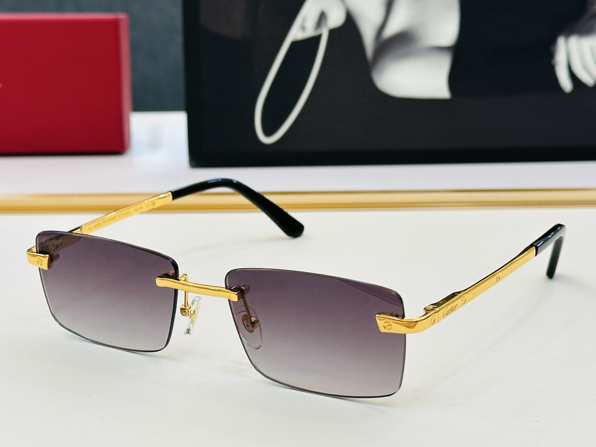 新款 Cartier 卡家 MODEL CT0167O Size：60口18-143 高品质 品牌标志性