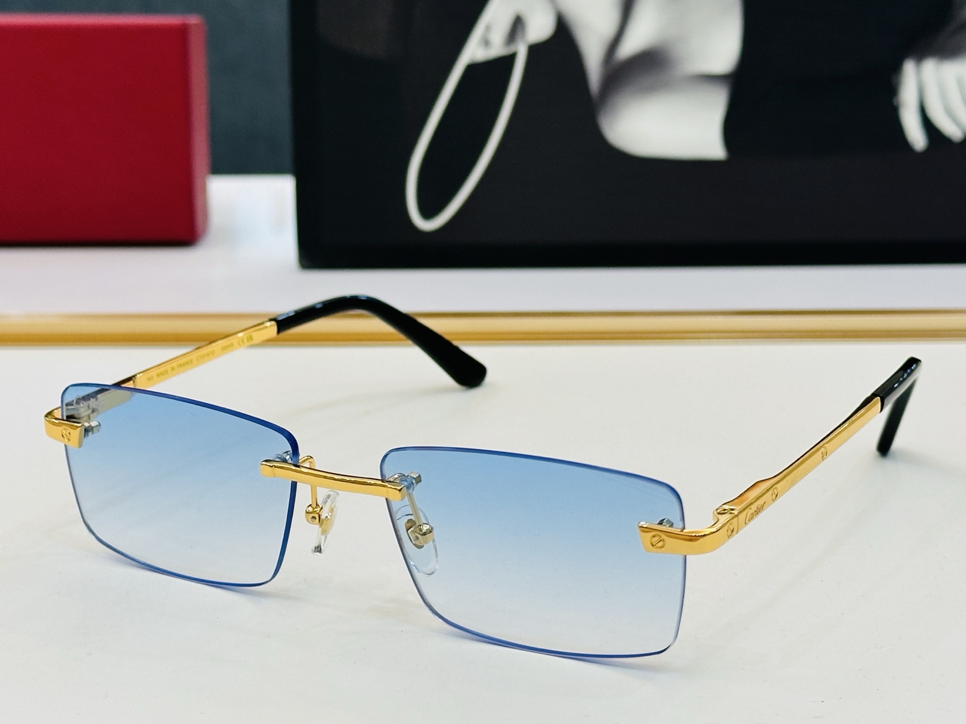 新款 Cartier 卡家 MODEL CT0167O Size：60口18-143 高品质 品牌标志性
