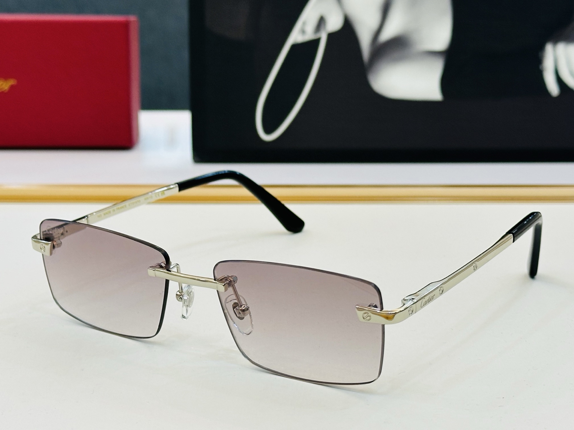新款 Cartier 卡家 MODEL CT0167O Size：60口18-143 高品质 品牌标志性