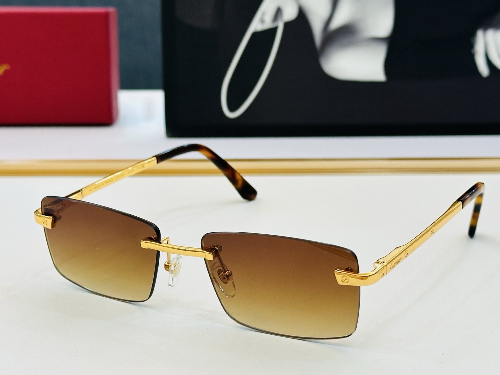 新款 Cartier 卡家 MODEL CT0167O Size：60口18-143 高品质 品牌标志性