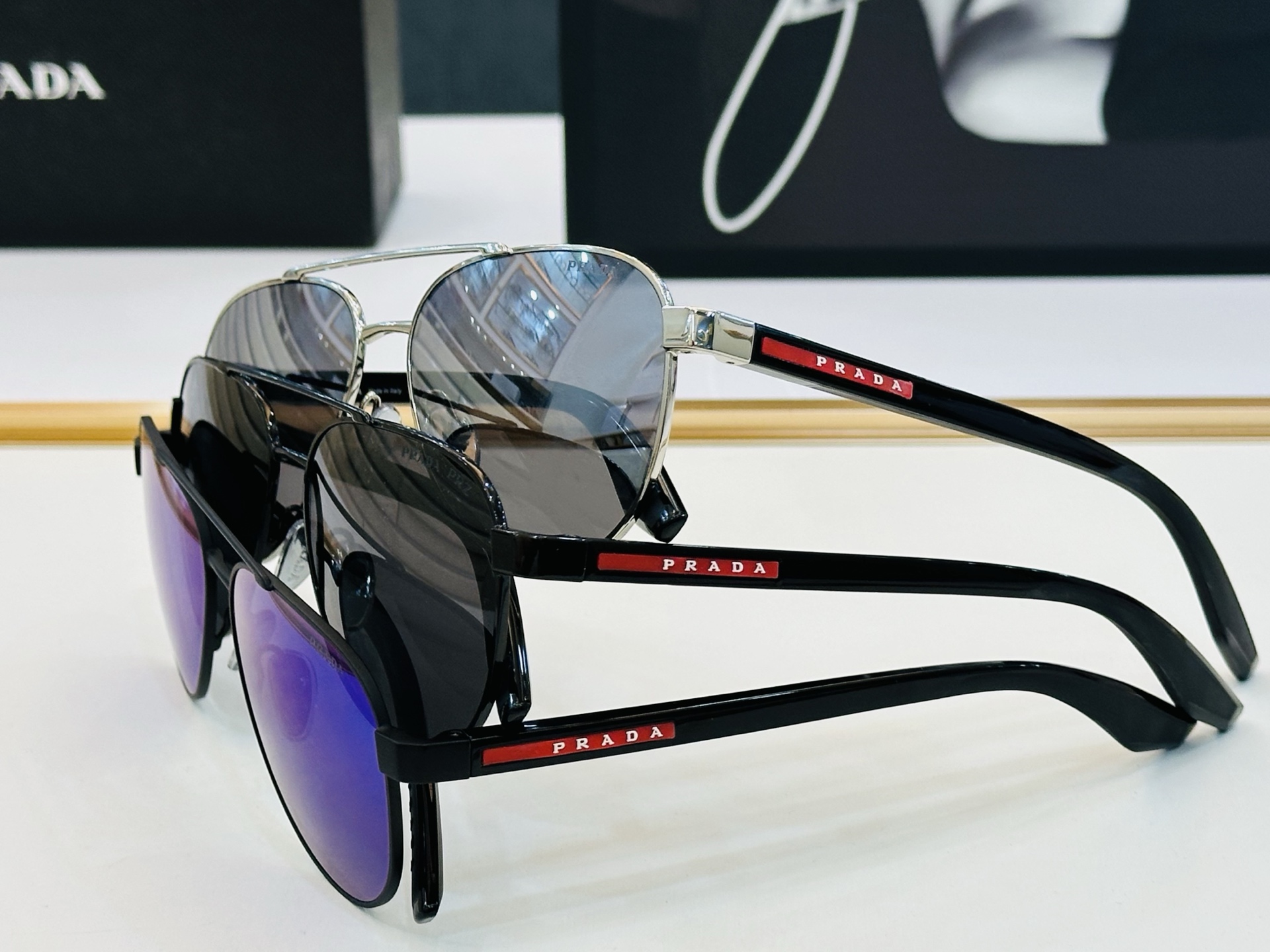 🔺PRAD*🔻普家 SPS A52 Size：58口14-145 眼镜系列堪称精湛制作 彰显独特个 W 