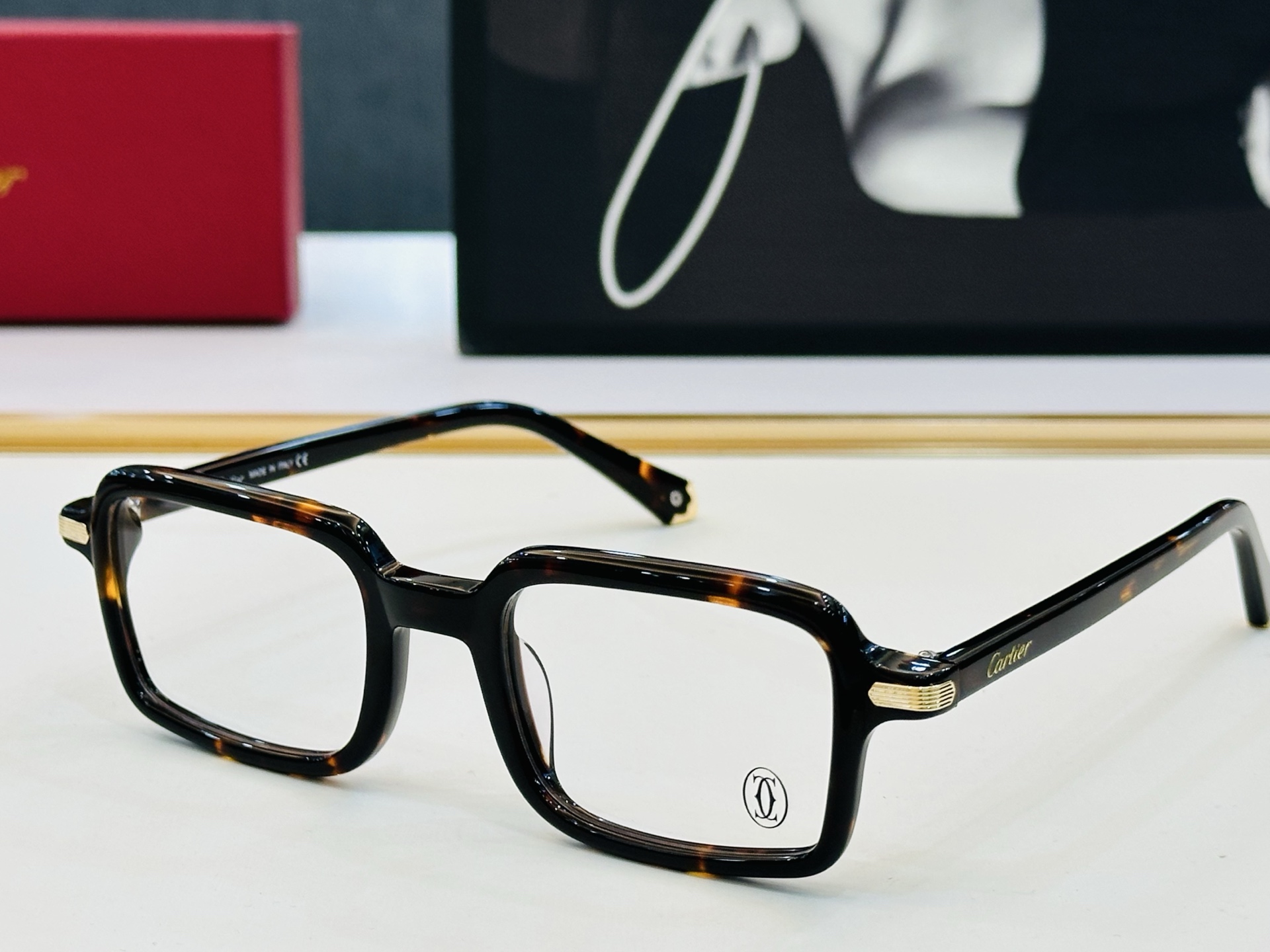 Cartier-卡家 ✨CT0539S Size：51口22-145 不挑脸型 简约大气 时尚休闲 👌👃