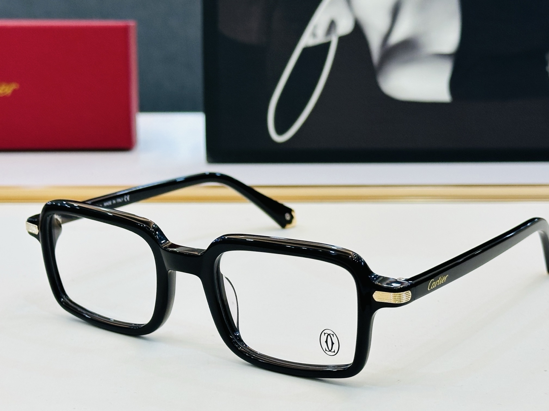 Cartier-卡家 ✨CT0539S Size：51口22-145 不挑脸型 简约大气 时尚休闲 👌👃