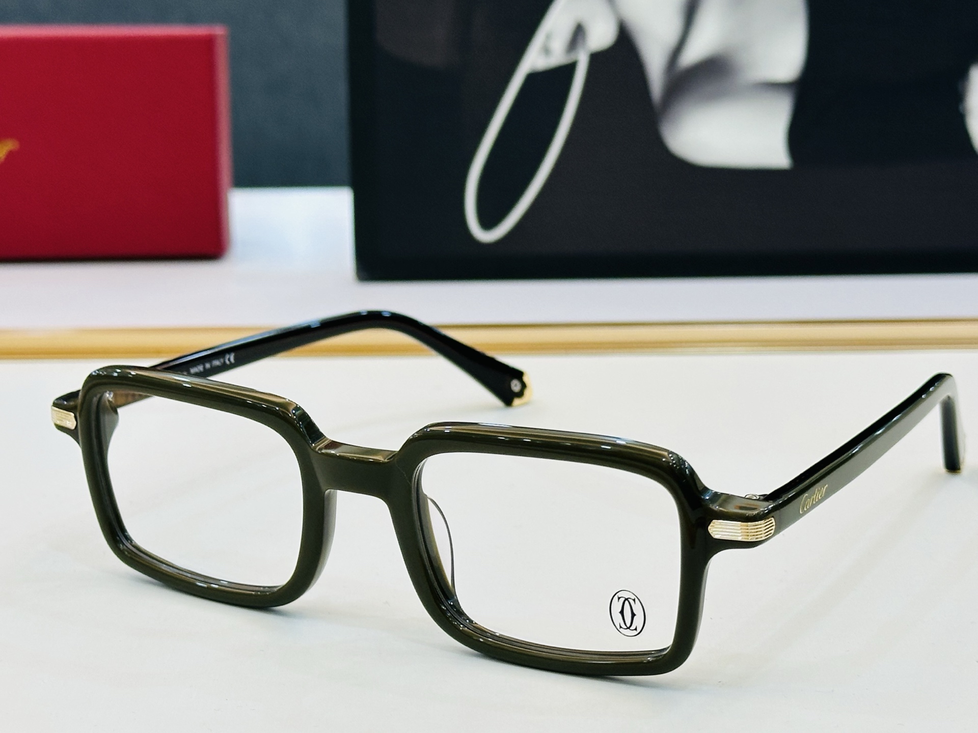 Cartier-卡家 ✨CT0539S Size：51口22-145 不挑脸型 简约大气 时尚休闲 👌👃