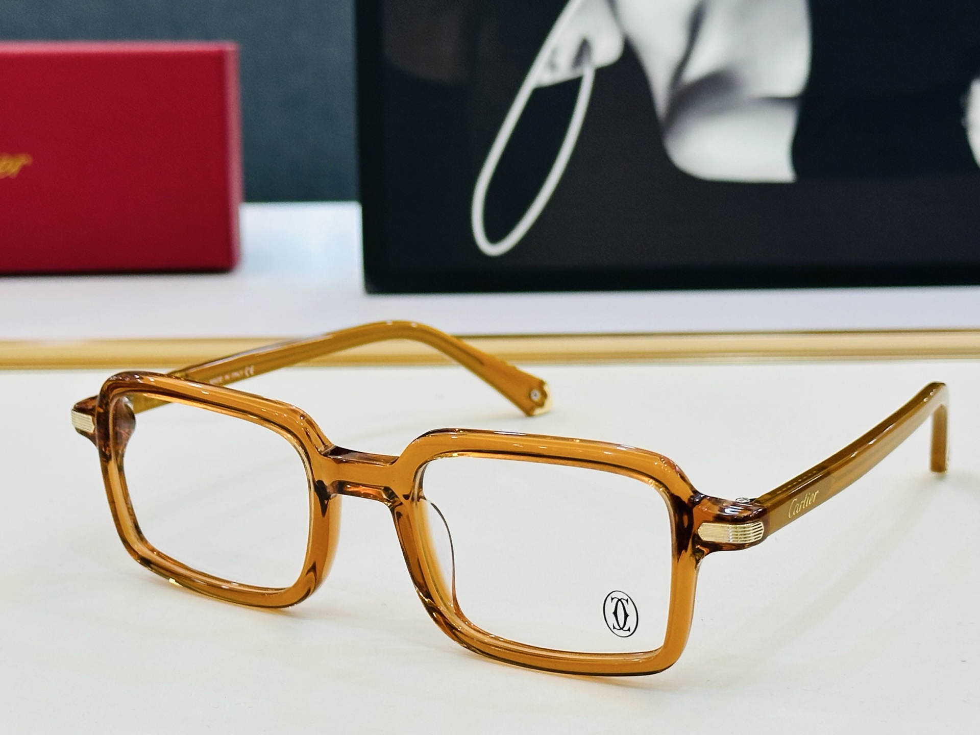 Cartier-卡家 ✨CT0539S Size：51口22-145 不挑脸型 简约大气 时尚休闲 👌👃