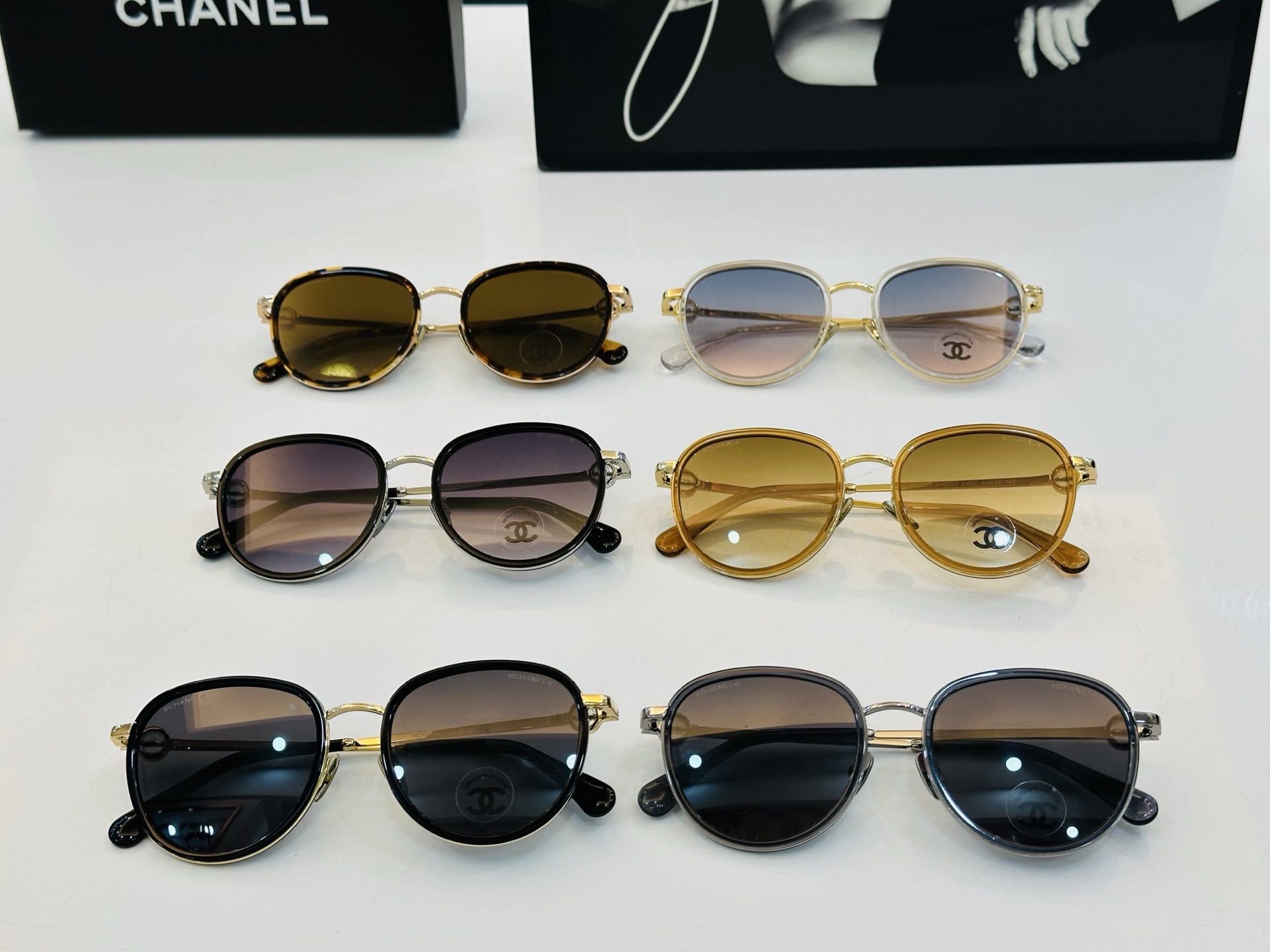 🆕 【CHANE*/香家】MODELCH2220     Size：51口23-142 💅🏻💓一 太阳镜