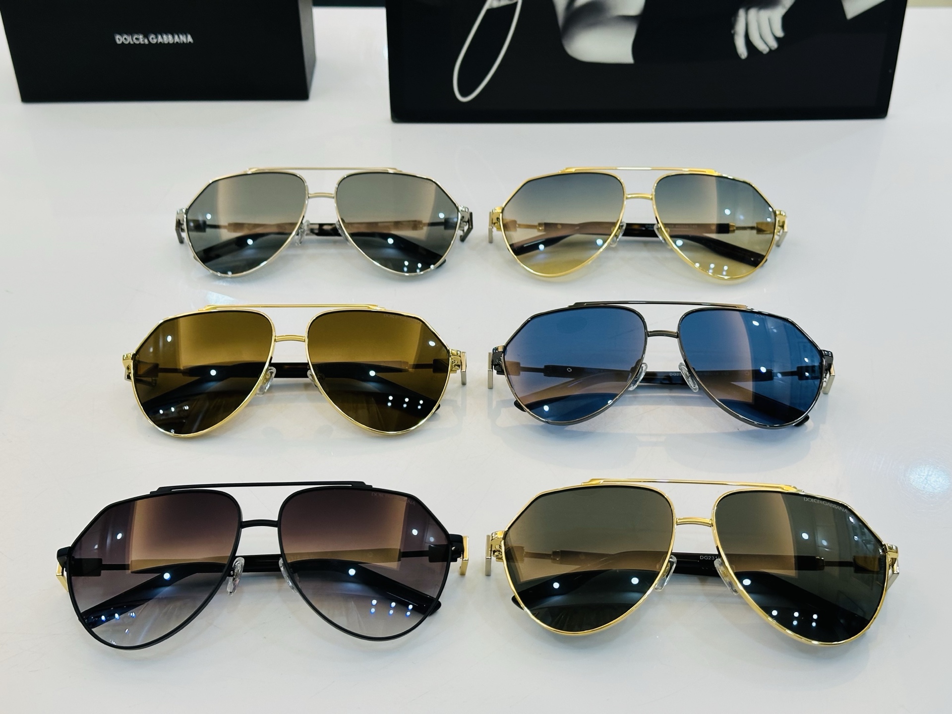 DOLCE&GABBANA* 杜家 DG2315 size：62口14-145  质量杠杠的 👍喜欢的快