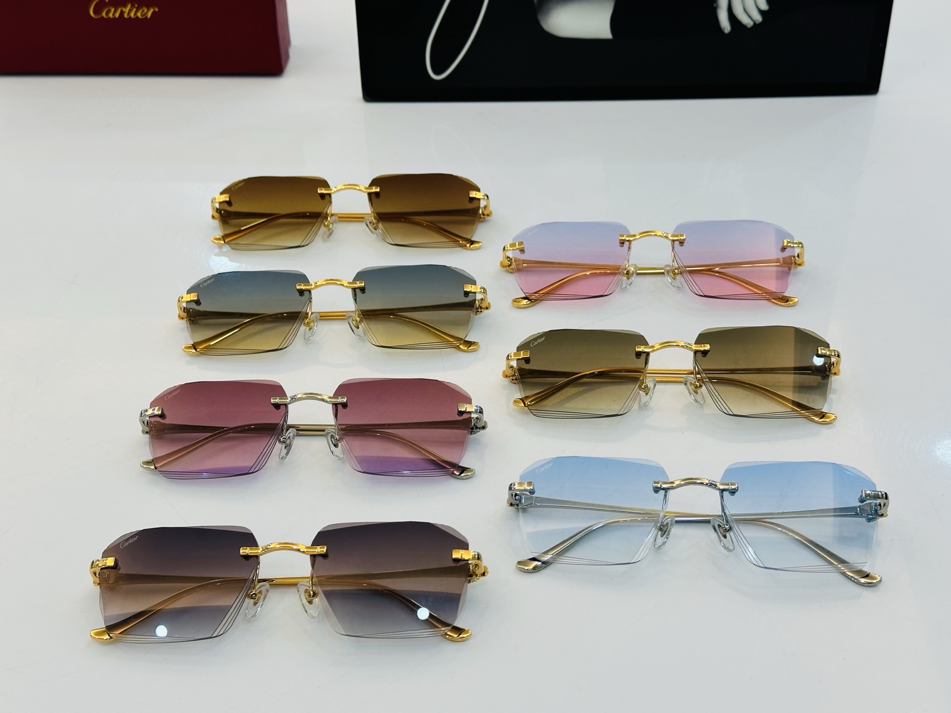 🆕 原版Cartie* 卡家 太阳镜 CT01589O Size：57口18-143 电镀工艺精湛大牌品