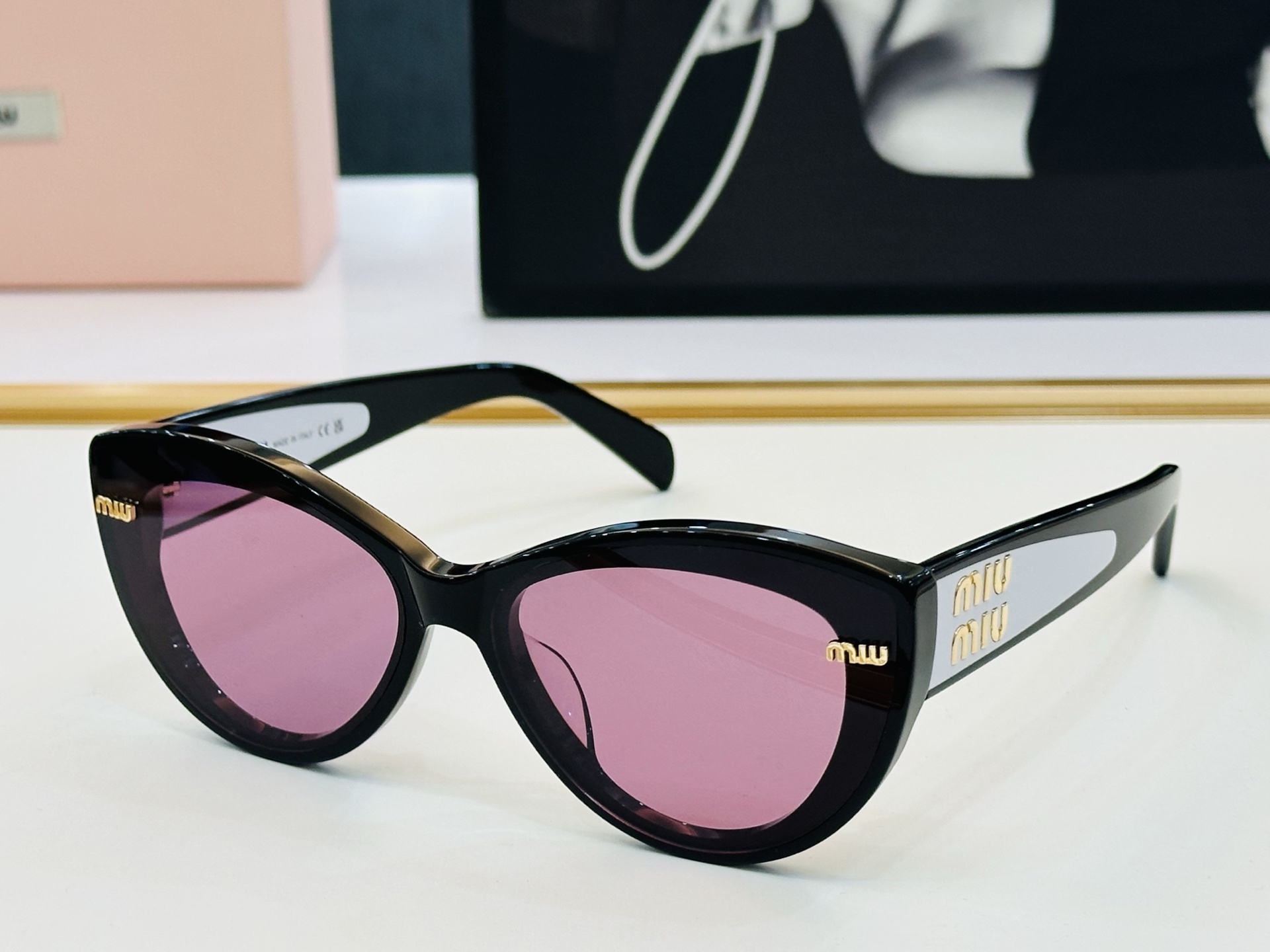 MU08KS Size: 62 s 16-145 female sunglasses [Rose] [Rose] high-end L fashion sunglasses [strength] sunglasses P508 - 图片 8