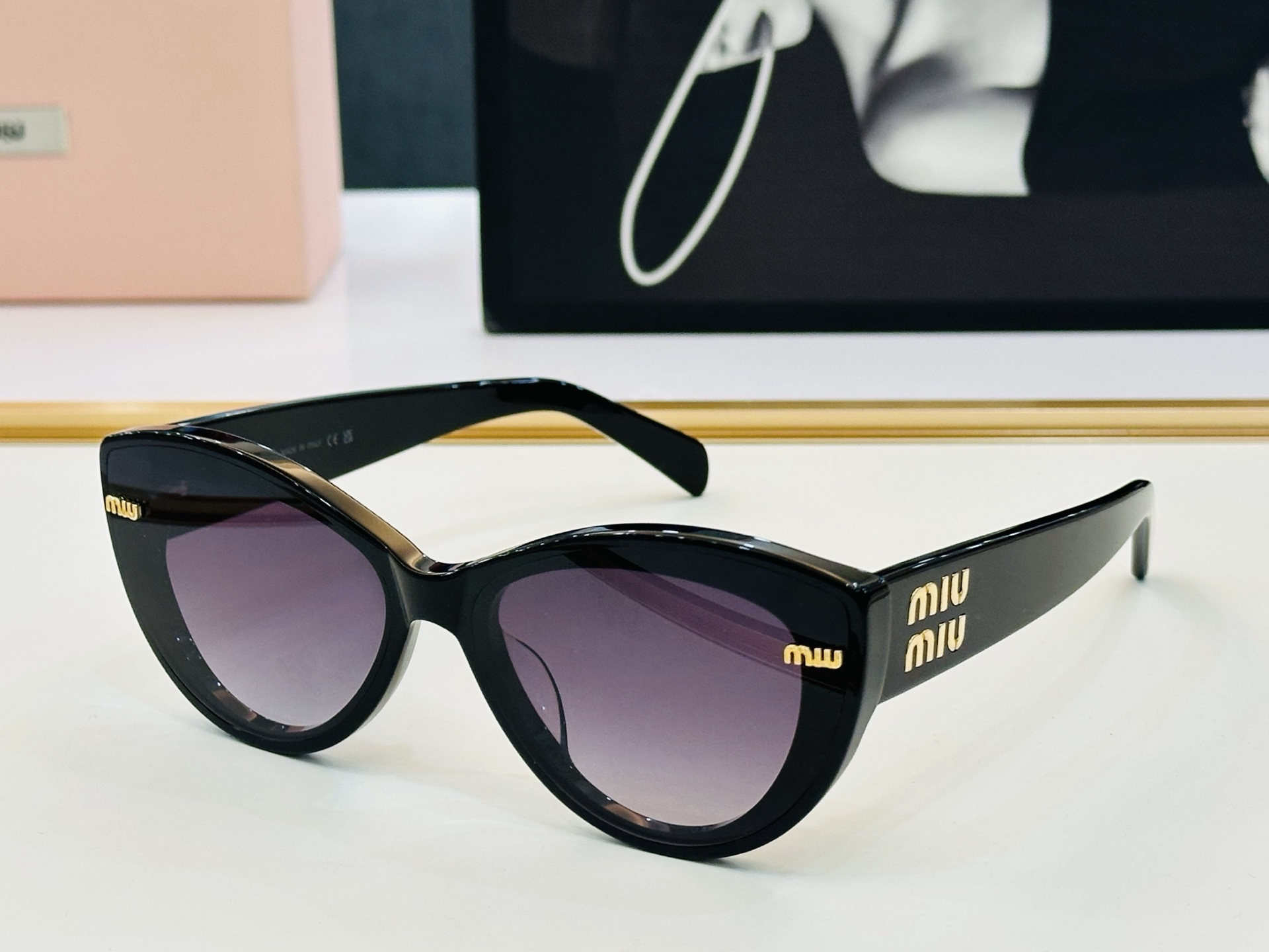 MU08KS Size: 62 s 16-145 female sunglasses [Rose] [Rose] high-end L fashion sunglasses [strength] sunglasses P508 - 图片 1