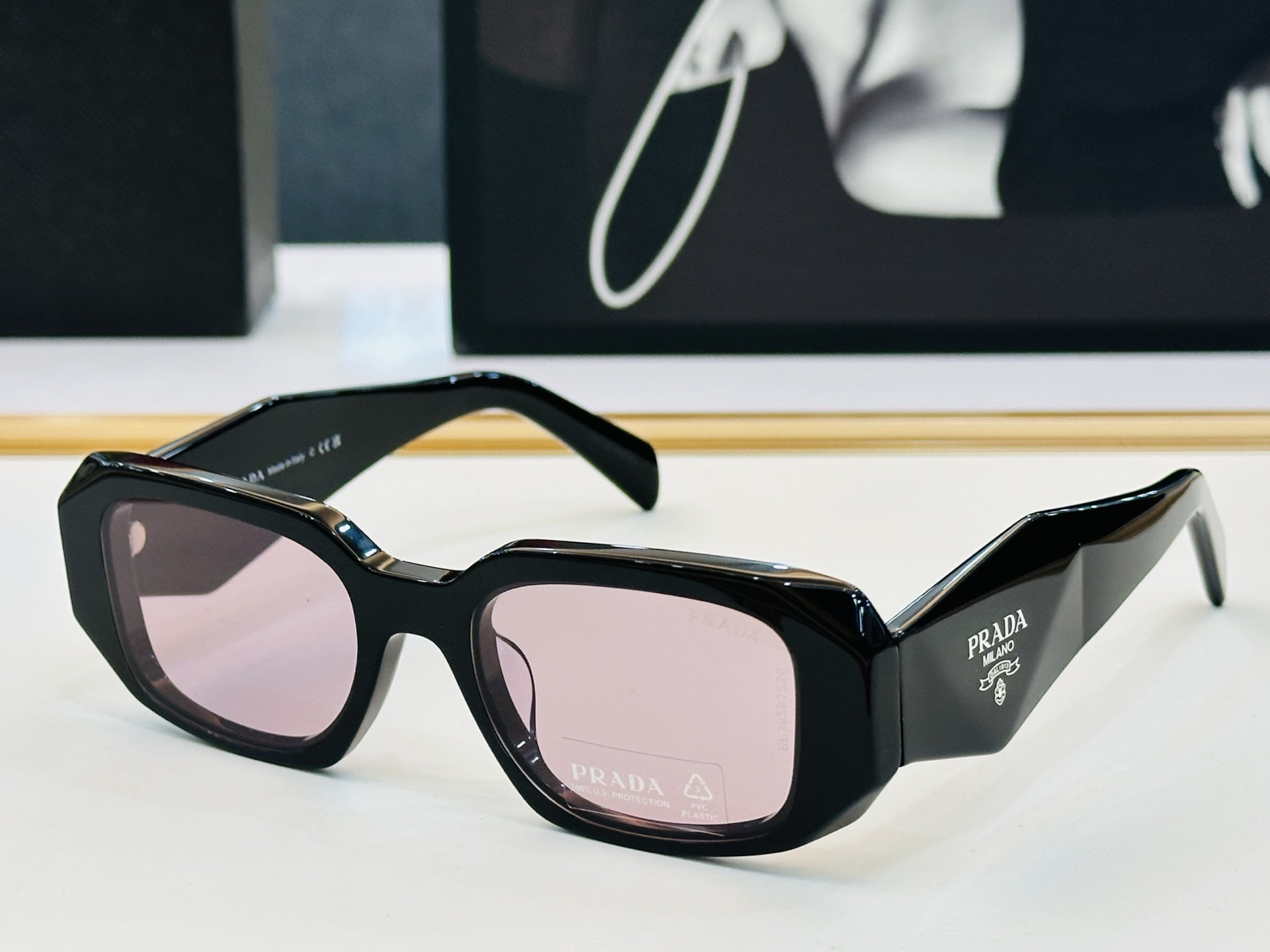 NO:366887,PRAD*Pujia SPR17WS Size49 20-145 glasses series are exquisitely produced and show unique B hot style glasses sunglasses, glasses, prada, prada19860909PRAD*普家 SPR17WS Size49口20-145眼镜系列堪称精湛制作 彰显独特个 B火爆款 眼镜墨镜太阳镜,眼镜,prada,prada,glasses