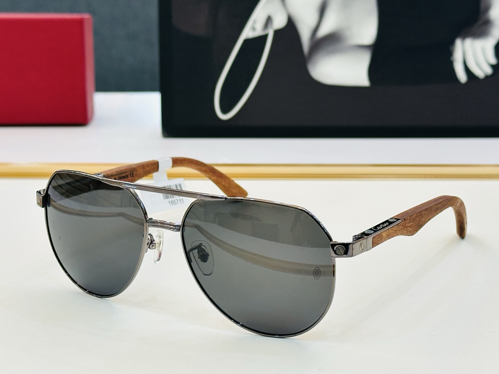 NO:366455,Kajia CT0284S Original single Size58 17-140 Selected wooden temples, inner blue film, independent coded glasses, sunglasses, glasses19860909卡家 CT0284S 原单Size58口17-140 精挑细选木质镜腿 内镀蓝膜 独立编码 眼镜墨镜太阳镜,眼镜,glasses