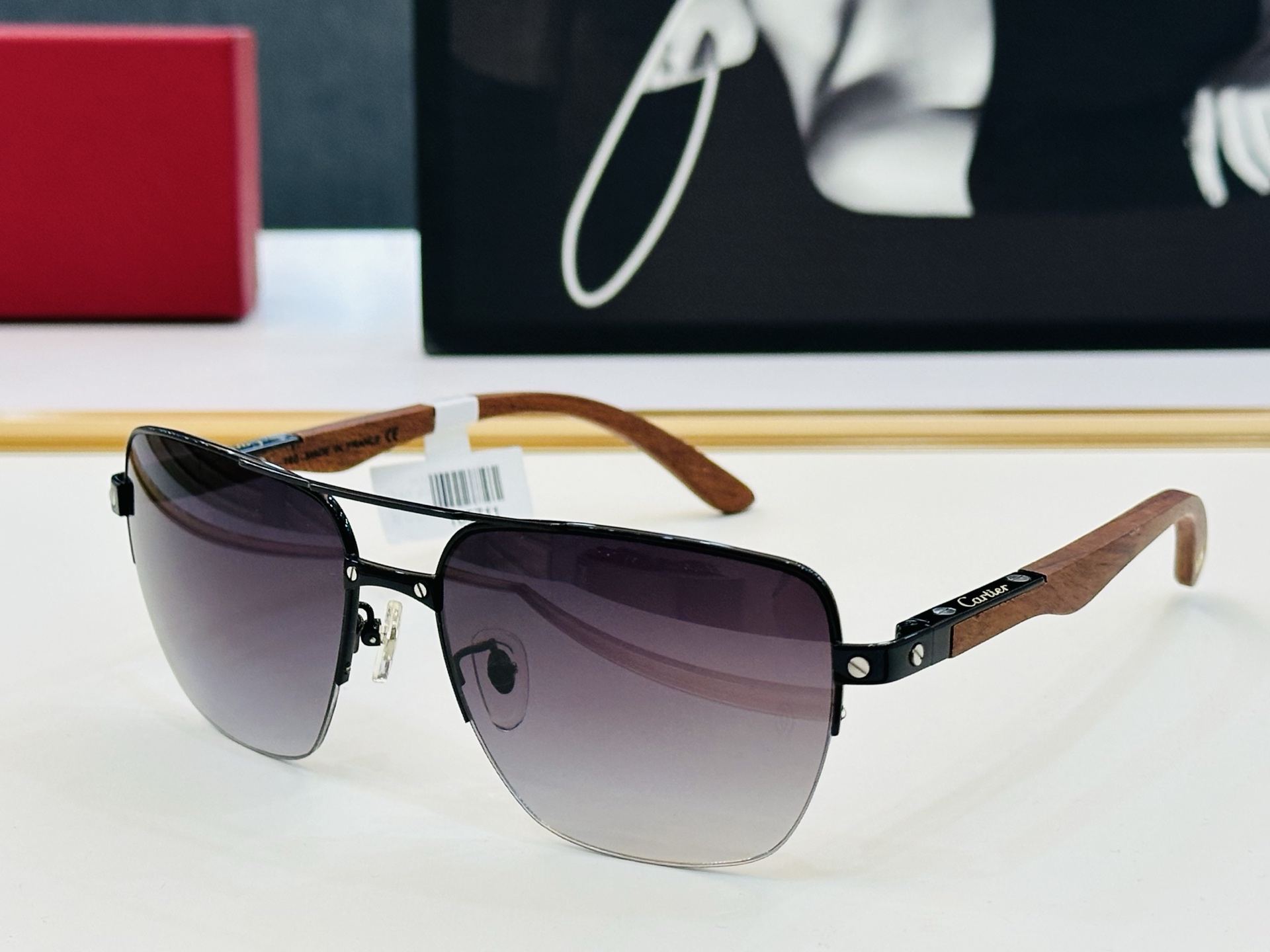 NO:366456,Kajia CT0283S Original single Size58 17-140 Selected wooden temples, inner blue film, independent coded glasses, sunglasses, glasses19860909卡家 CT0283S 原单Size58口17-140 精挑细选木质镜腿 内镀蓝膜 独立编码 眼镜墨镜太阳镜,眼镜,glasses