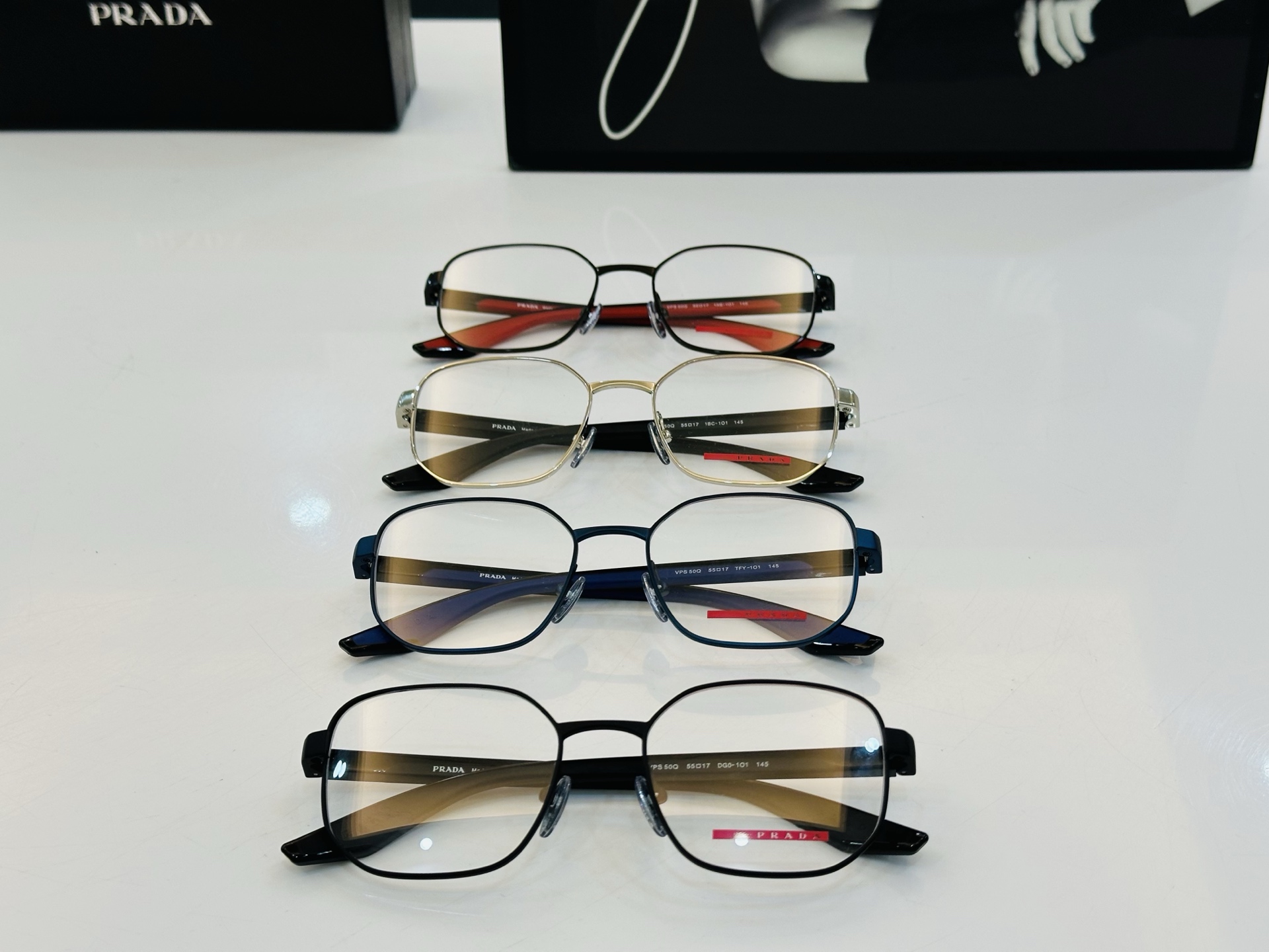 🔺PRAD*🔻普家 VPS50Q Size：55口17-145 眼镜系列堪称精湛制作 彰显独特个 W 最
