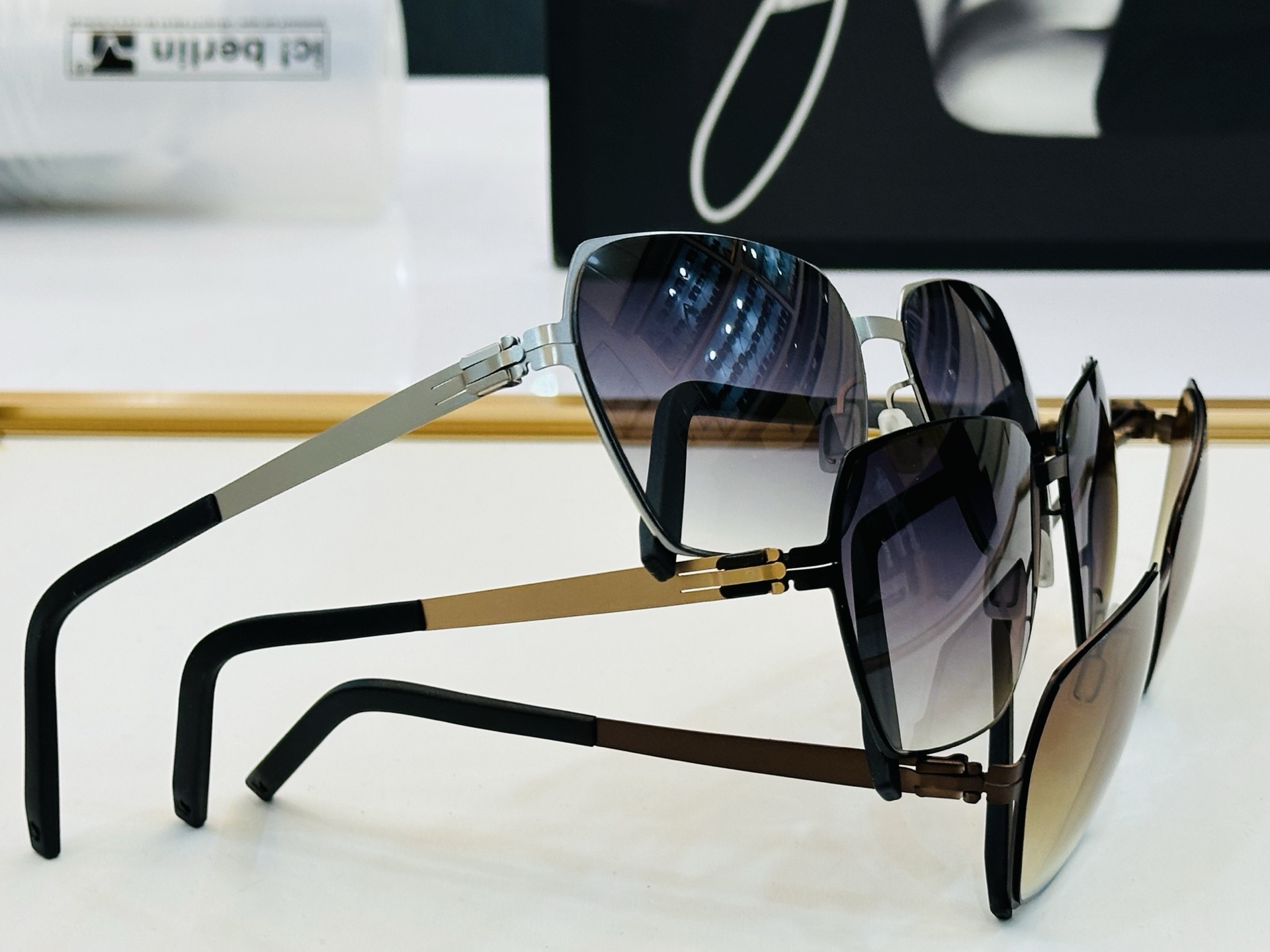 🆕IC系列 ❤️ 【ic! berli*】Dean   德国柏林超轻眼镜 无螺丝 🧨size 58口16