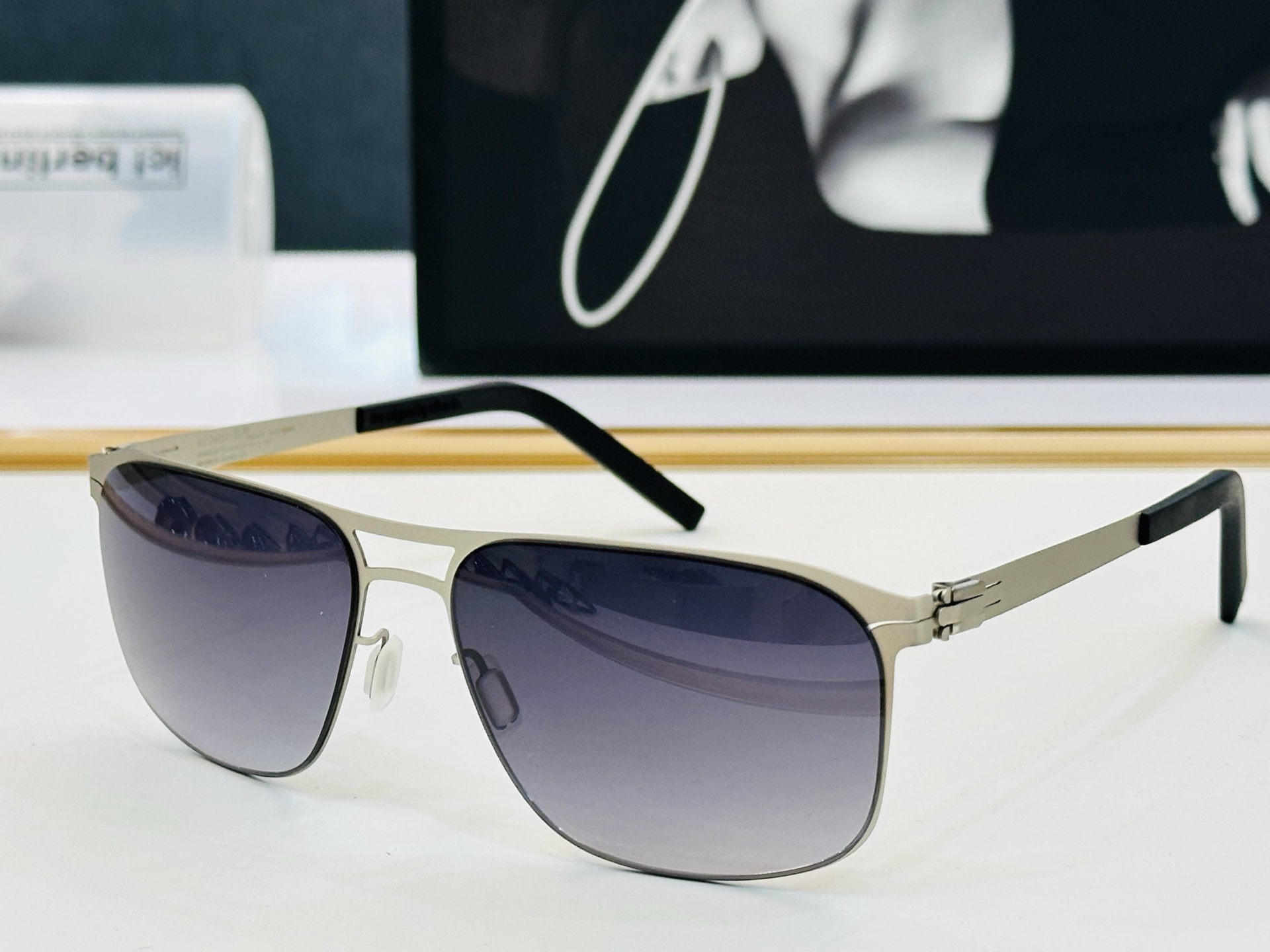 🆕IC系列 ❤️ 【ic! berli*】mike   德国柏林超轻眼镜 无螺丝 🧨size 58口16