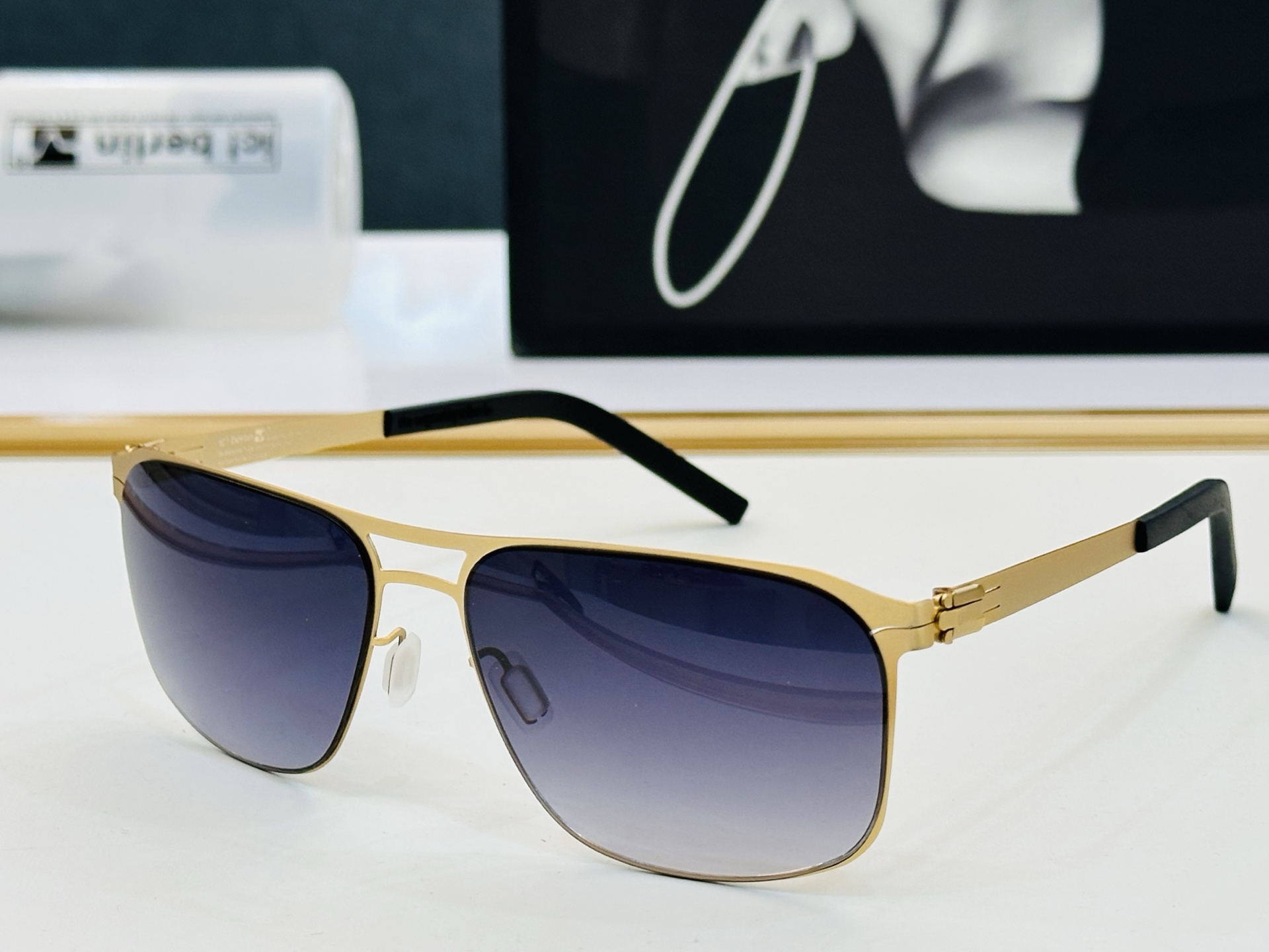 🆕IC系列 ❤️ 【ic! berli*】mike   德国柏林超轻眼镜 无螺丝 🧨size 58口16