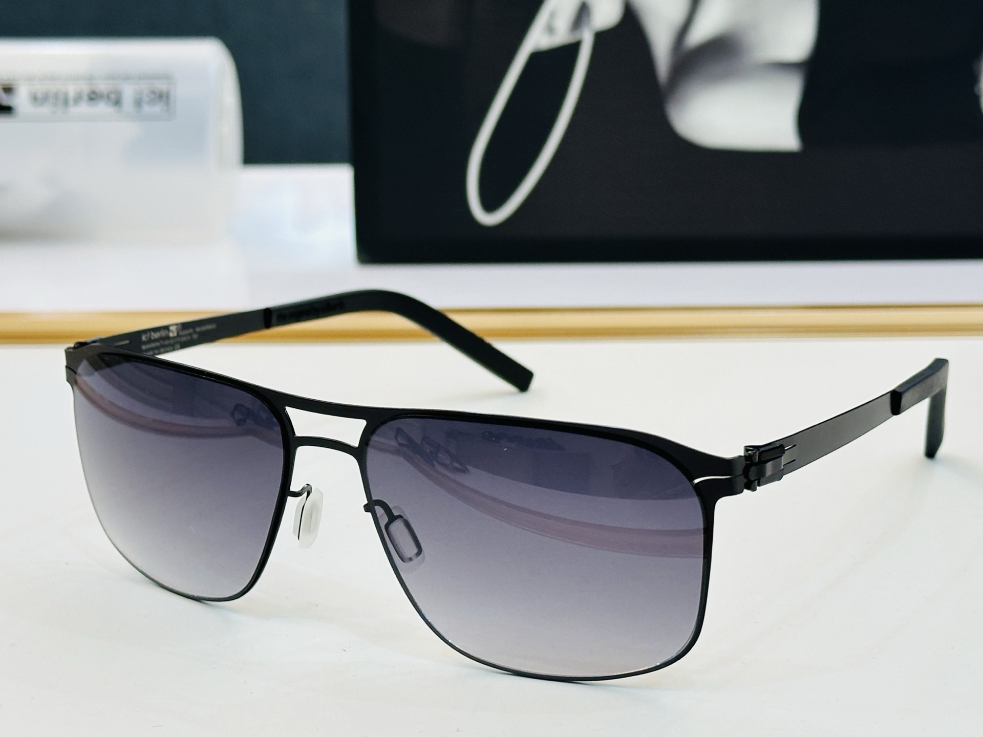 🆕IC系列 ❤️ 【ic! berli*】mike   德国柏林超轻眼镜 无螺丝 🧨size 58口16