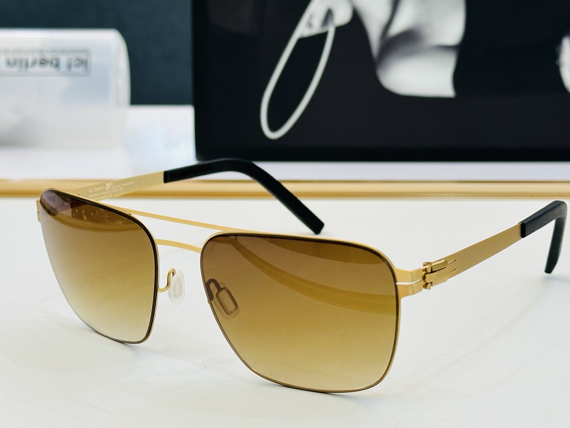 🆕IC系列 ❤️ 【ic! berli*】Worth   德国柏林超轻眼镜 无螺丝 🧨size 58口1