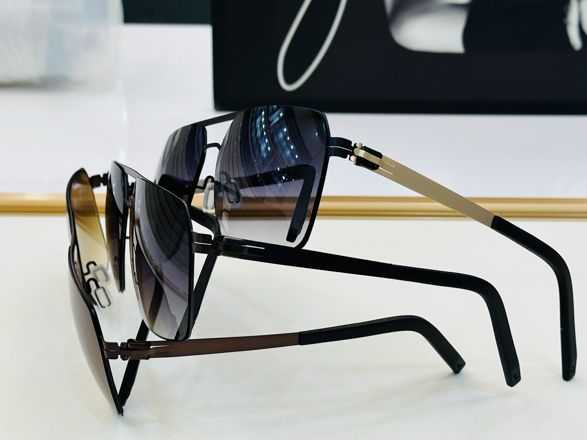 🆕IC系列 ❤️ 【ic! berli*】Lance 德国柏林超轻眼镜 无螺丝 🧨size 59口15-