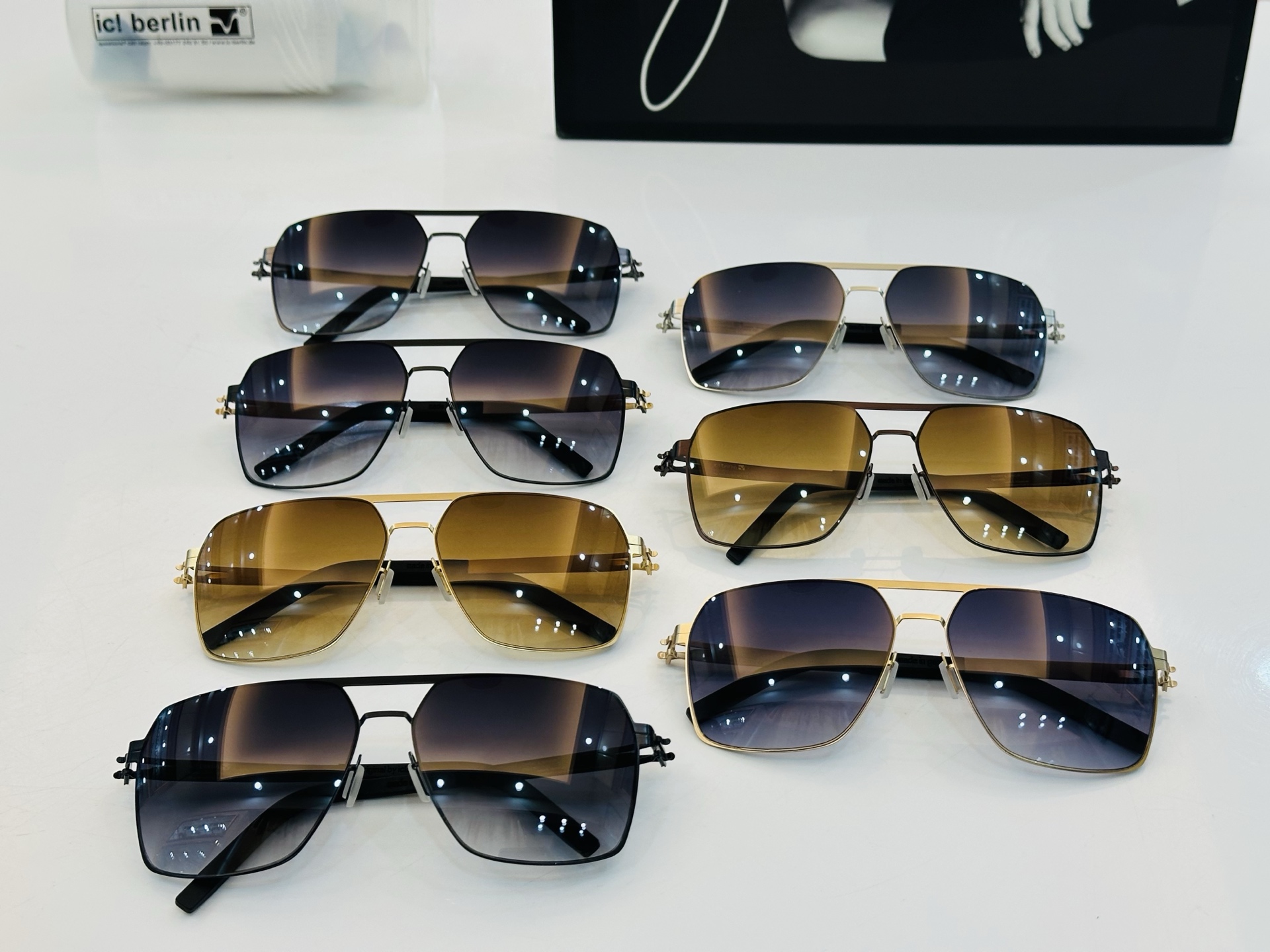 🆕IC系列 ❤️ 【ic! berli*】Lance 德国柏林超轻眼镜 无螺丝 🧨size 59口15-