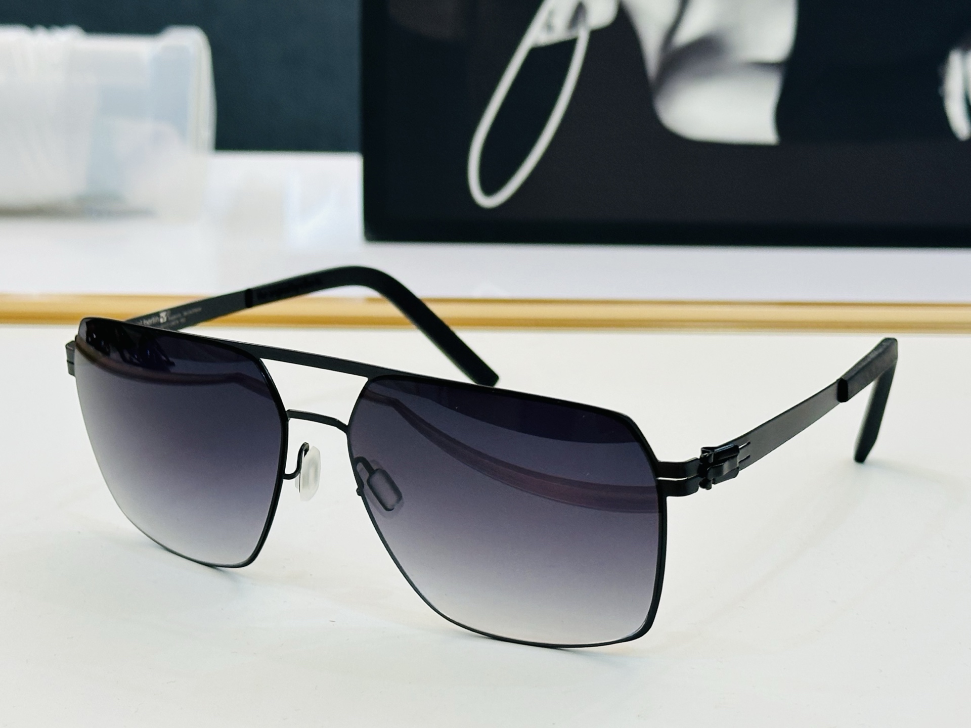 🆕IC系列 ❤️ 【ic! berli*】Lance 德国柏林超轻眼镜 无螺丝 🧨size 59口15-