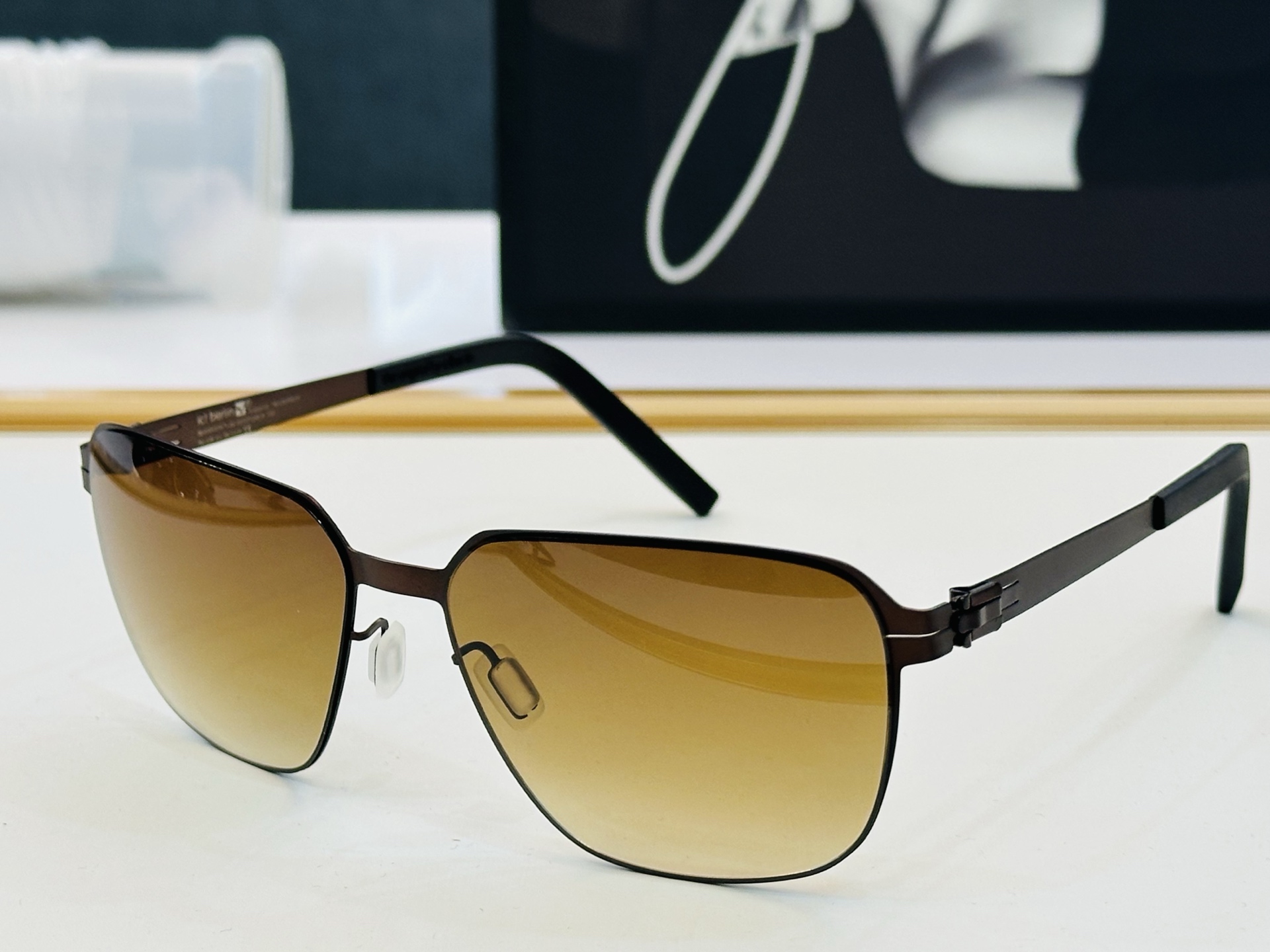 🆕IC系列 ❤️ 【ic! berli*】Homer  德国柏林超轻眼镜 无螺丝 🧨size 58口16